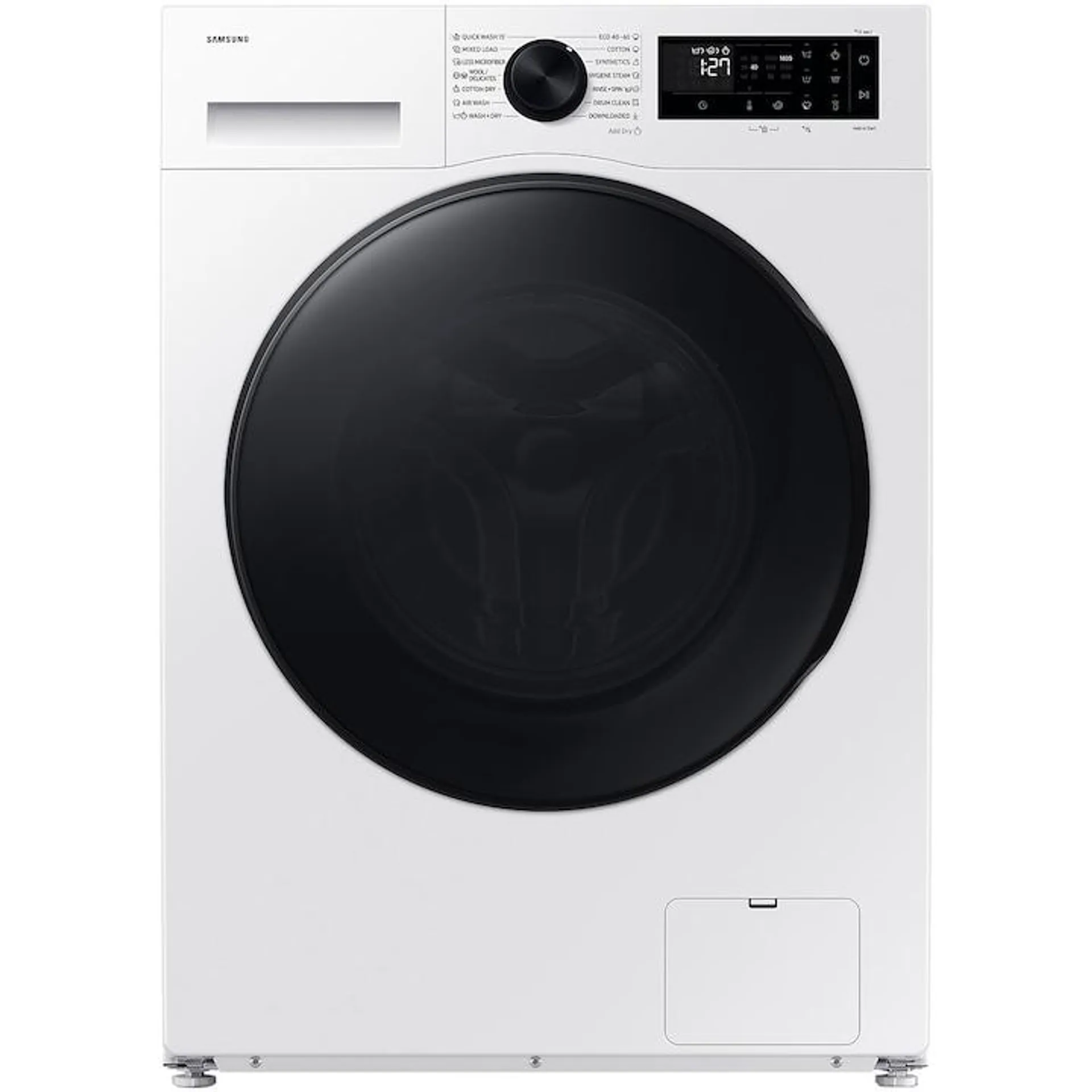 Samsung WD90DG5B15BELE Mosó-szárítógép, mosás 9 kg, szárítás 6 kg, 1400 fordulat/perc, D energiaosztály, AI Ecobubble, WiFi, Fehér