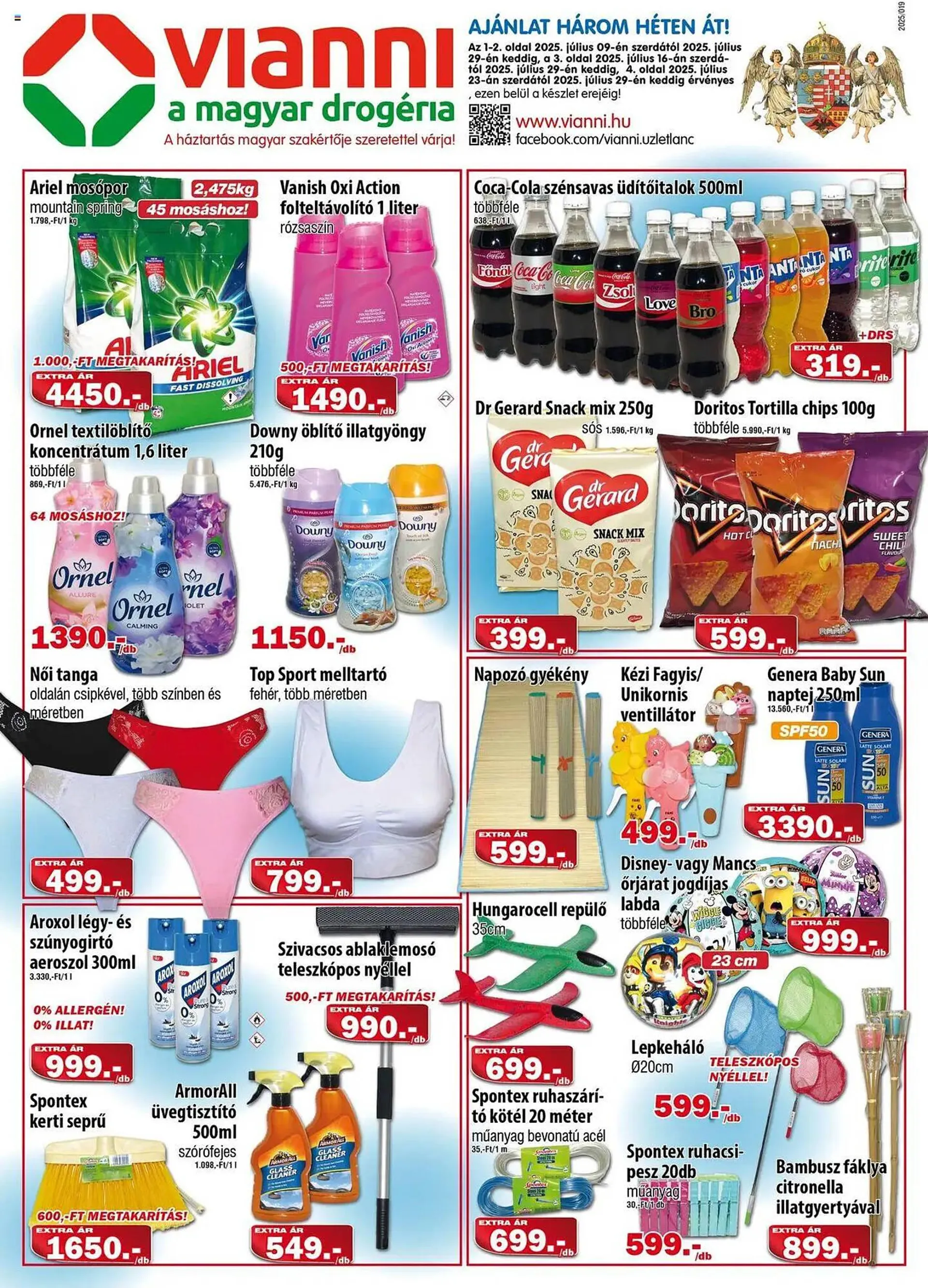 Vianni Drogéria akciós újság - 1
