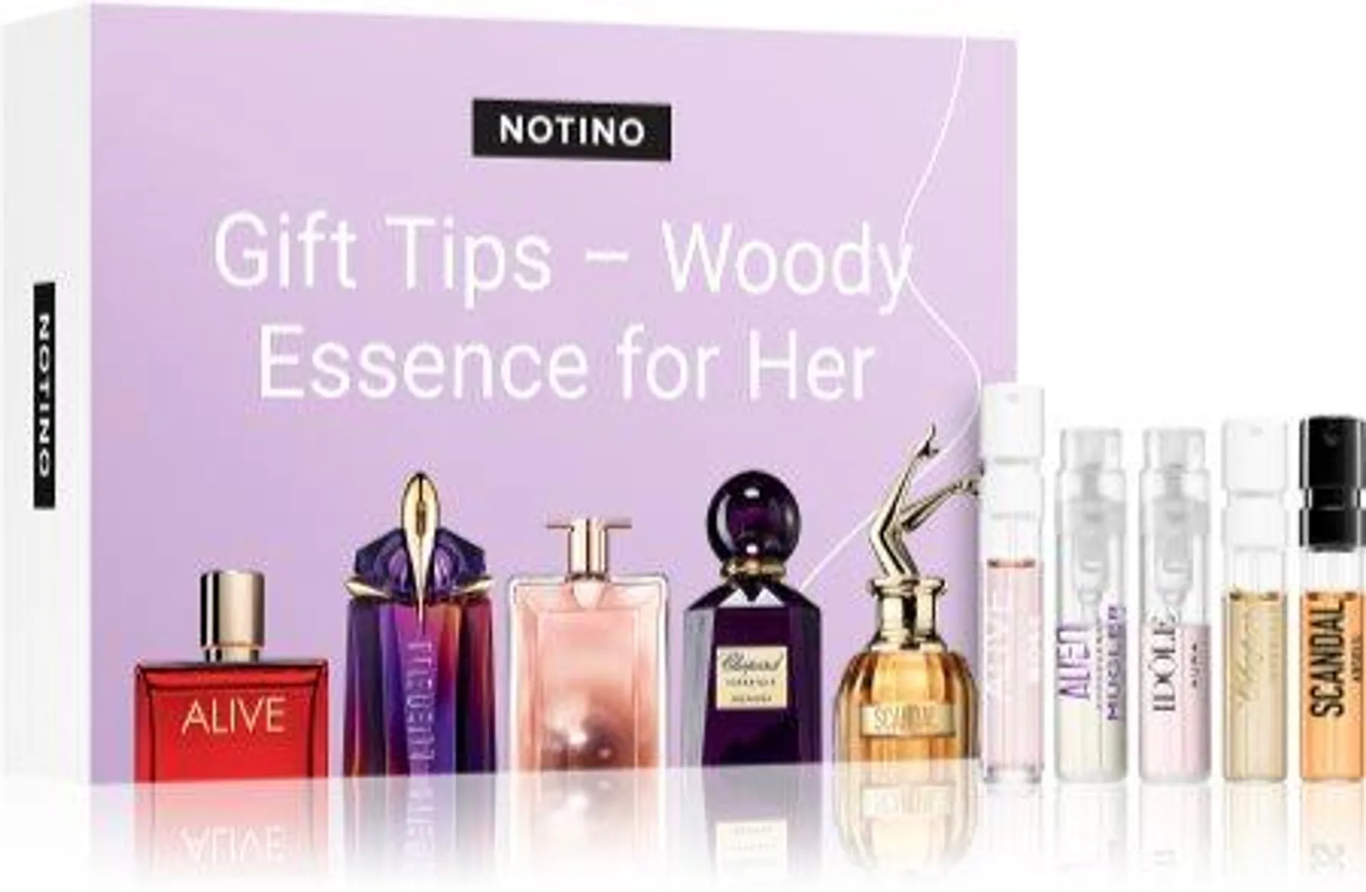 Discovery Box Notino Gift Tips: Woody Essence for Her