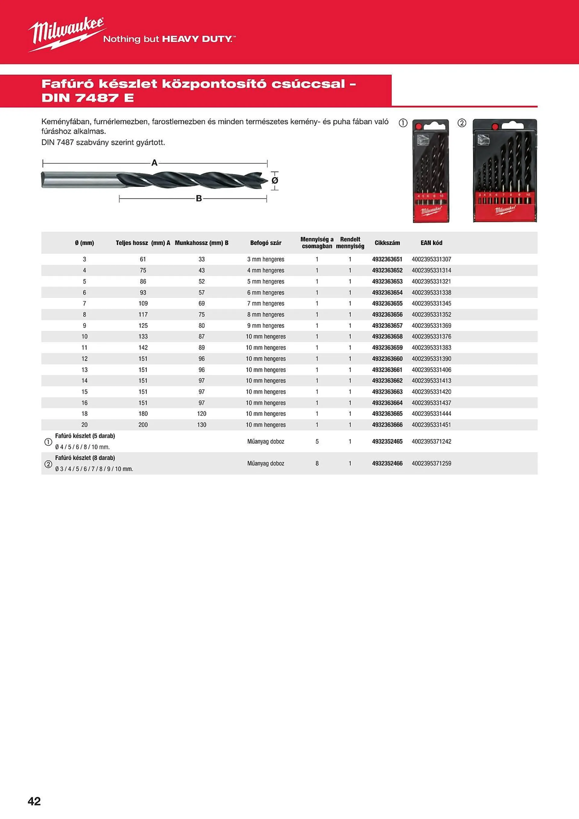 Katalógus Milwaukeetool akciós újság augusztus 14.-tól december 31.-ig 2024. - Oldal 42