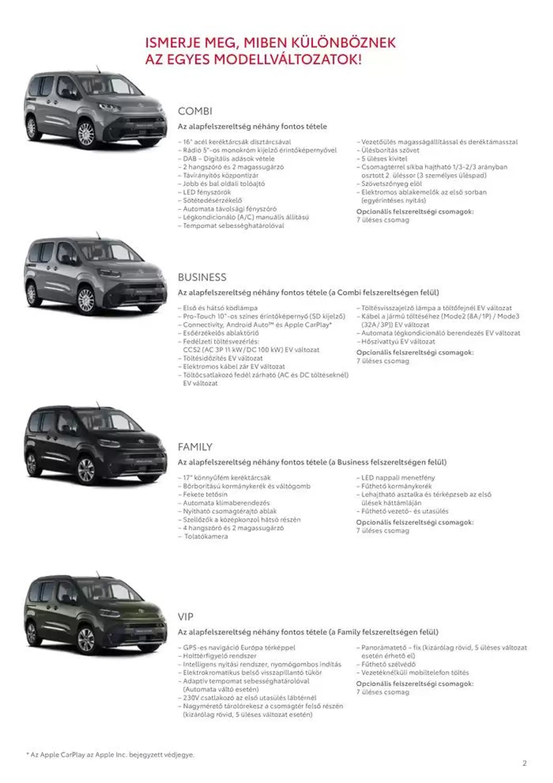 Katalógus Toyota Proace City Verso ICE november 22.-tól november 22.-ig 2025. - Oldal 2