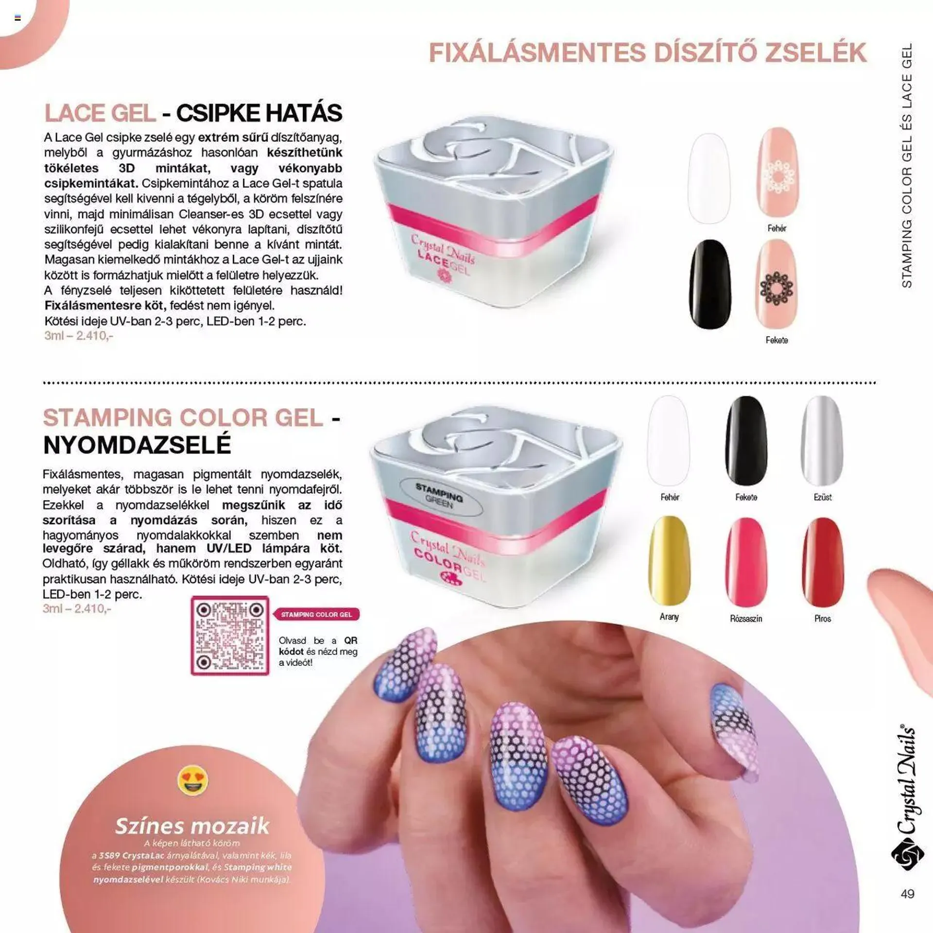 Katalógus Crystal Nails - Nagykatalógus 2023/24 március 6.-tól december 31.-ig 2023. - Oldal 49