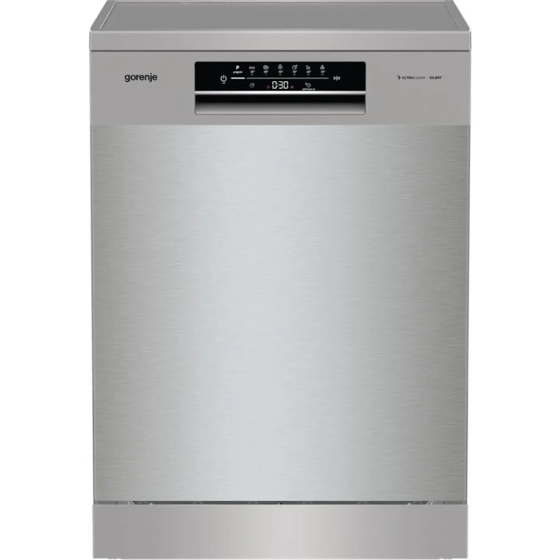 Gorenje GS643E90X Szabadonálló mosógatógép, 60 cm, 16 teríték, 6 program, TouchControl, E energiaosztály, Inox