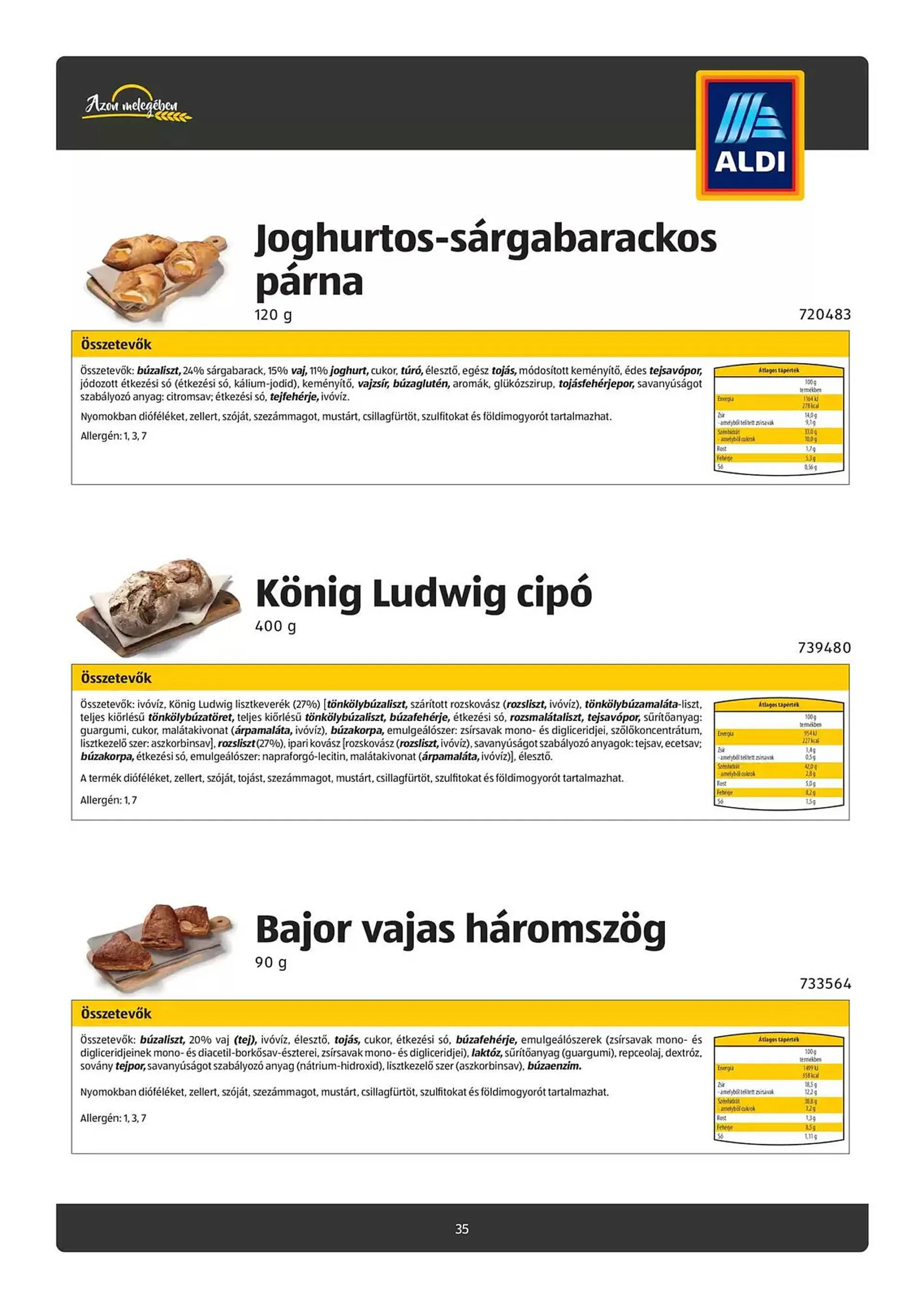 Katalógus ALDI akciós újság december 18.-tól január 1.-ig 2025. - Oldal 35