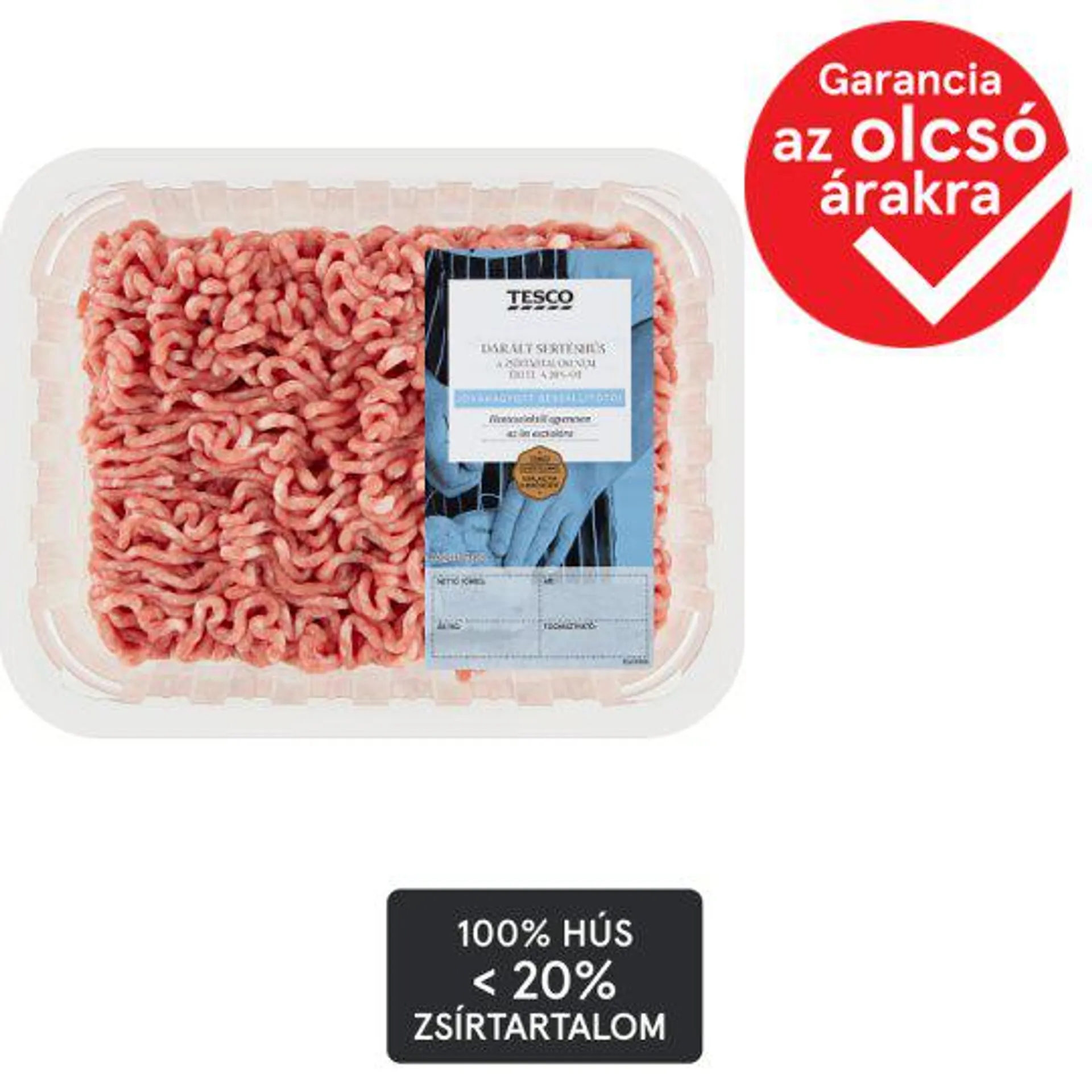 Tesco darált sertéshús 500 g