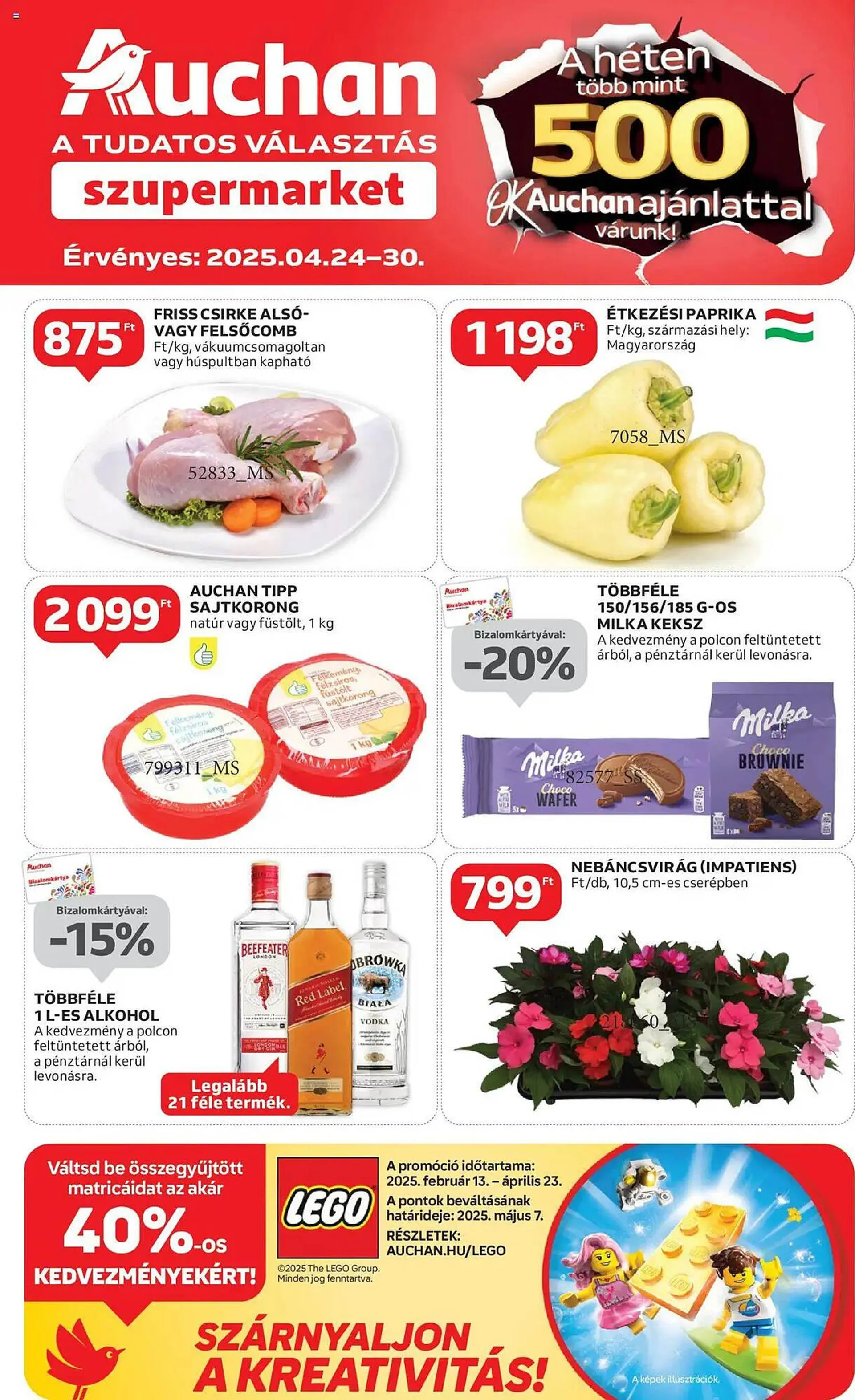 Auchan akciós újság - 1