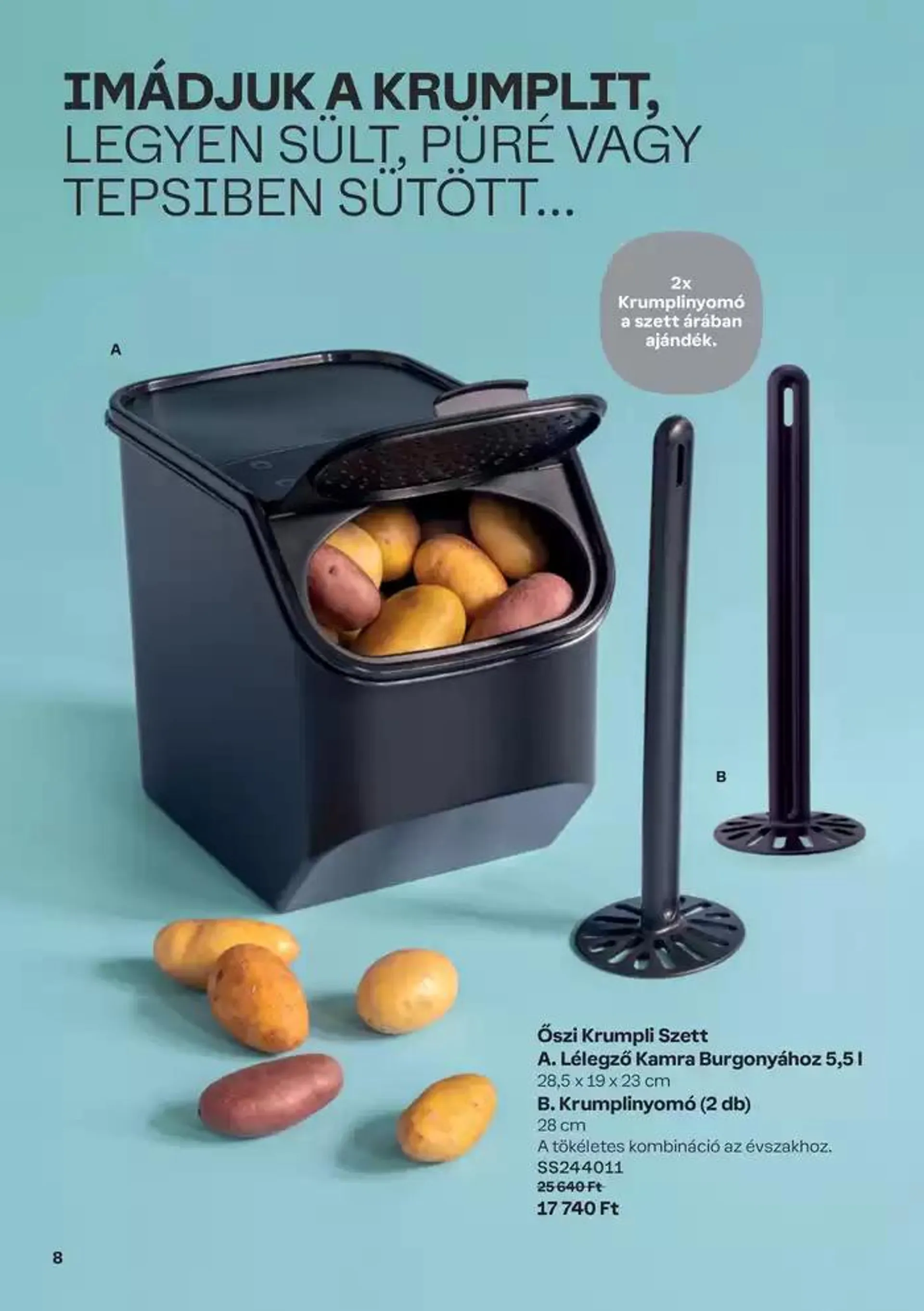 Katalógus Tupperware October 2024 Brochure október 9.-tól október 23.-ig 2024. - Oldal 8