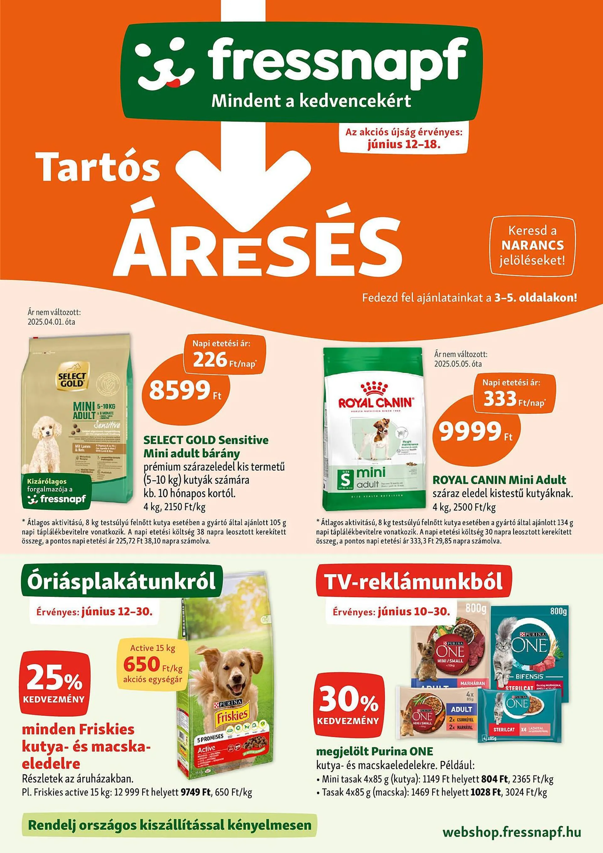 Fressnapf akciós újság - 1