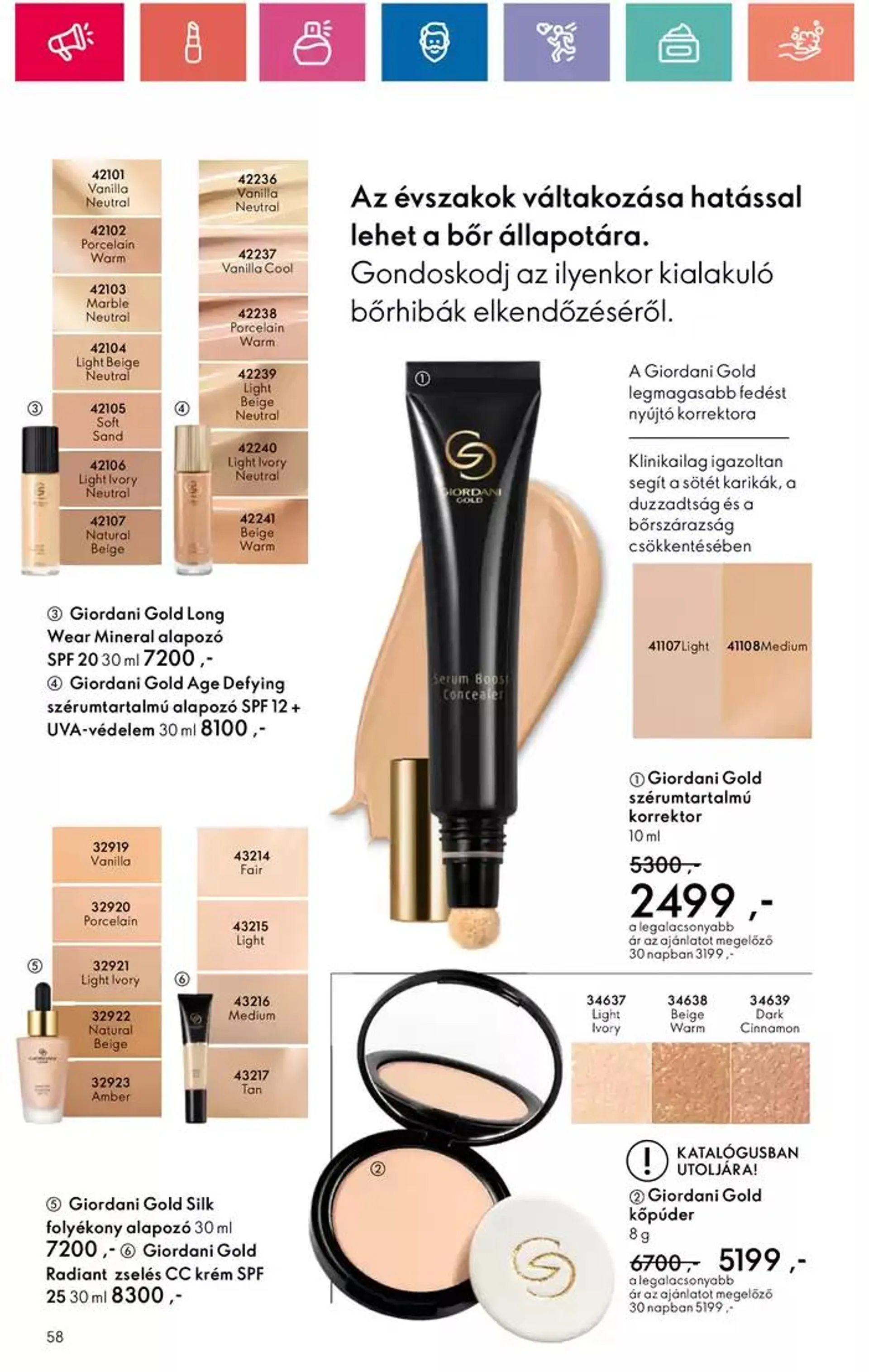 Katalógus ORIFLAME akciós október 1.-tól október 15.-ig 2024. - Oldal 58