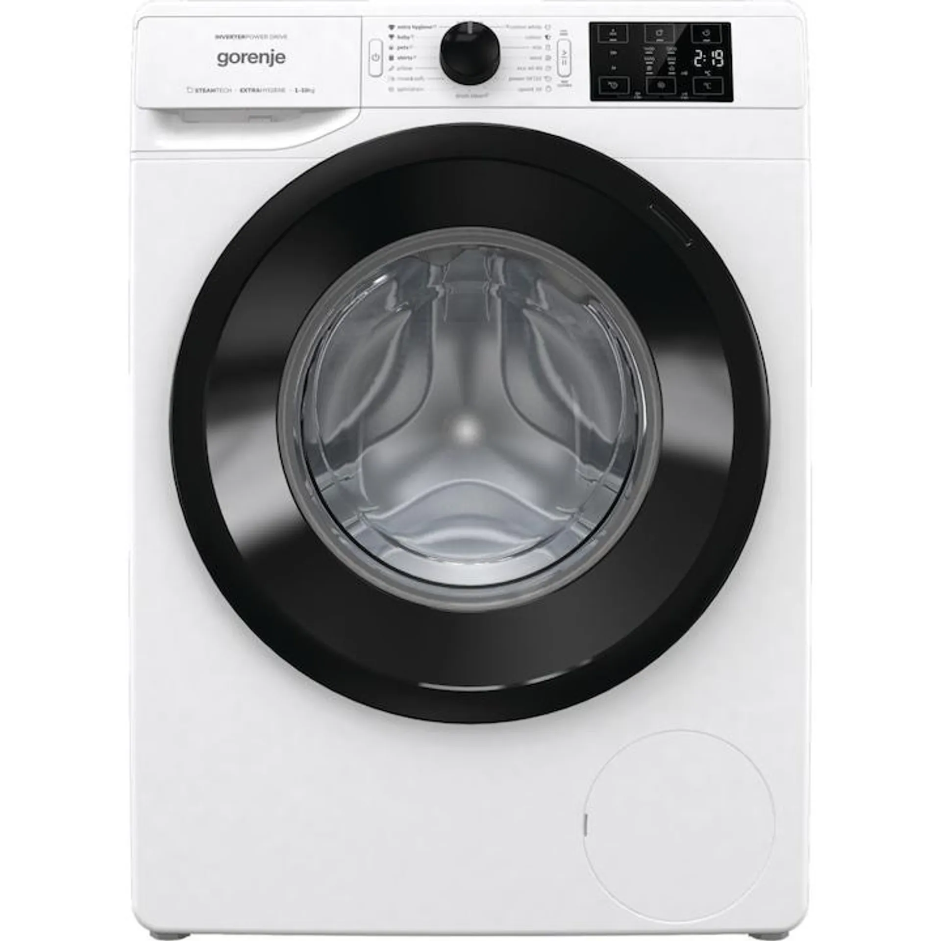 Gorenje WNEI14AS Elöltöltős mosógép, 10 kg, 1400 ford./perc, StopAddGo, A energiaosztály, Fehér