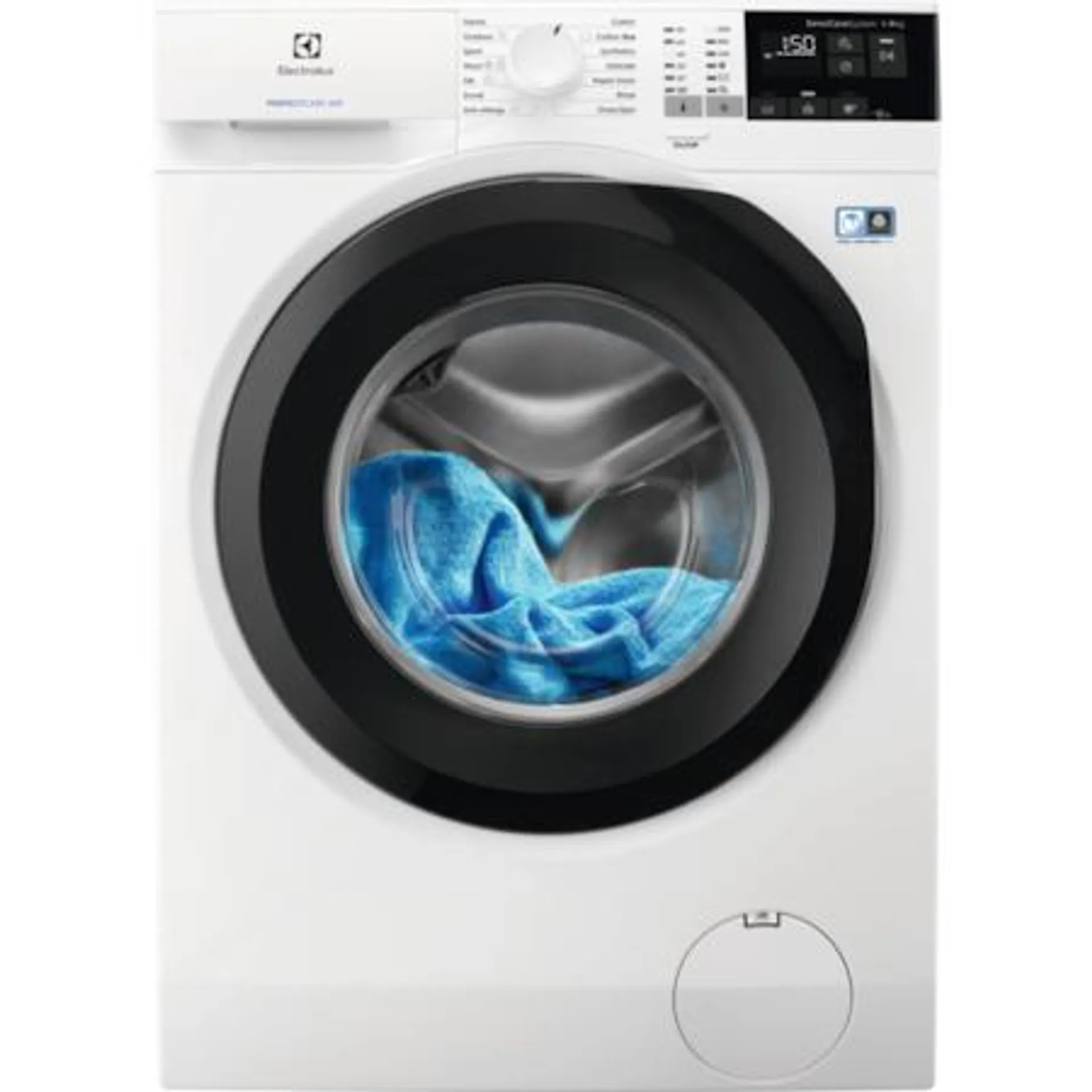 Electrolux EW6F429B Elöltöltős mosógép, 9kg, 1200 ford/perc, C energiaosztály, Fehér