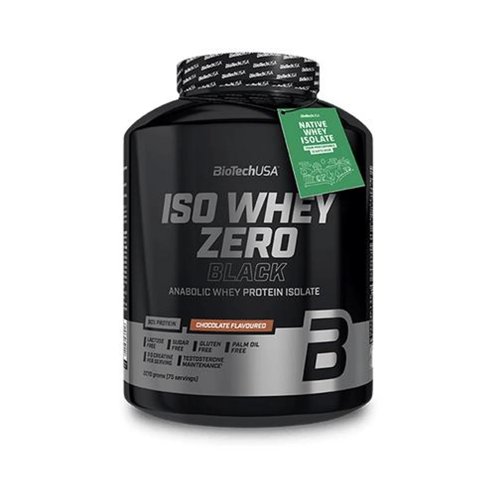 Iso Whey Zero Black tejsavófehérje - izolátum alapú italpor