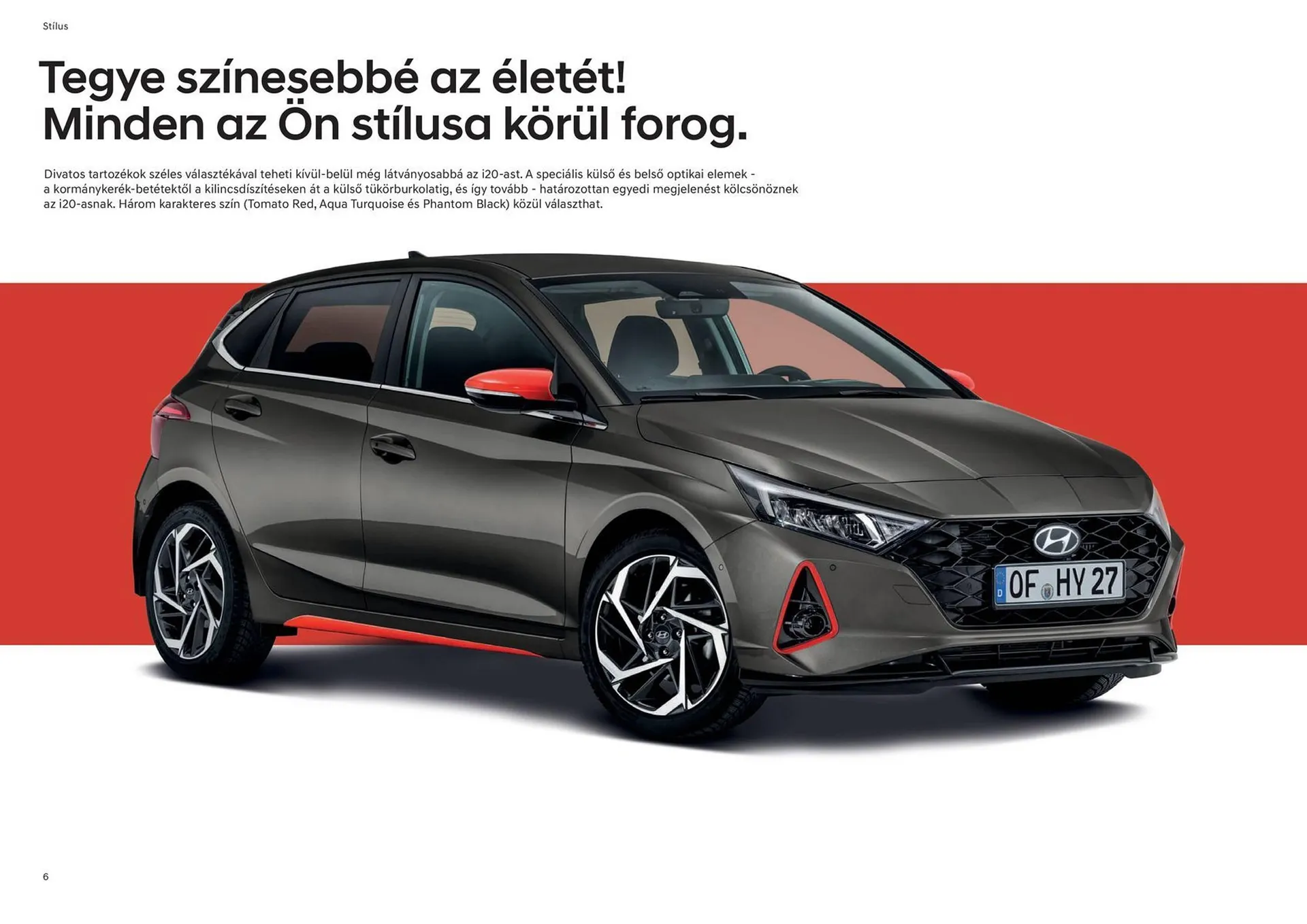 Katalógus Hyundai i20 akciós újság november 17.-tól november 17.-ig 2024. - Oldal 6