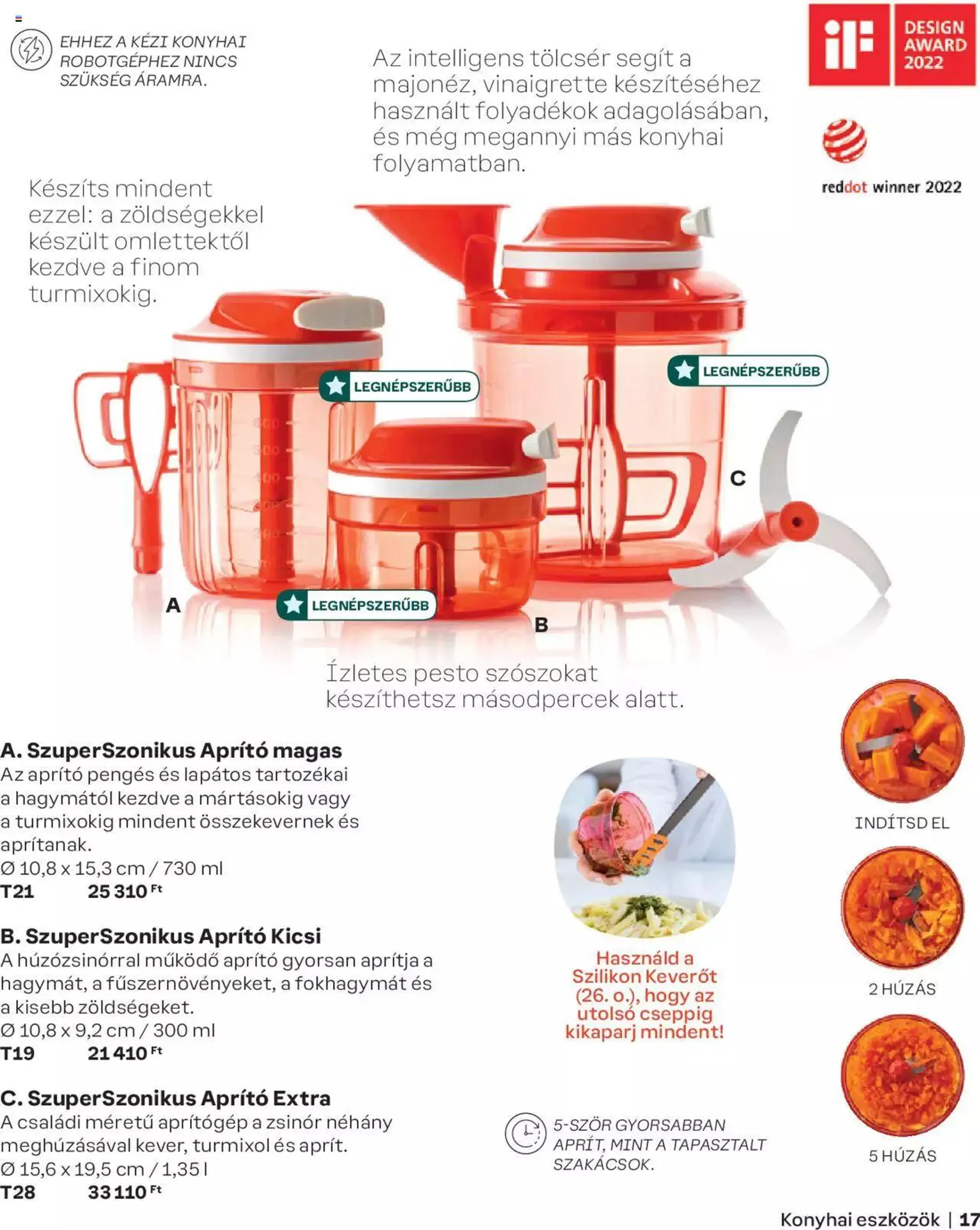 Katalógus Tupperware - Tavaszi-nyári katalógus március 1.-tól december 31.-ig 2024. - Oldal 17