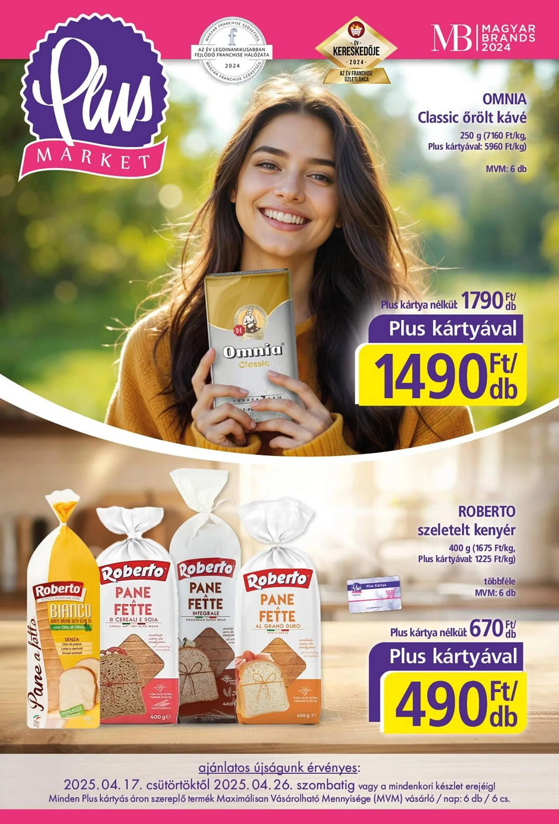 PlusMarket akciós újság - 1