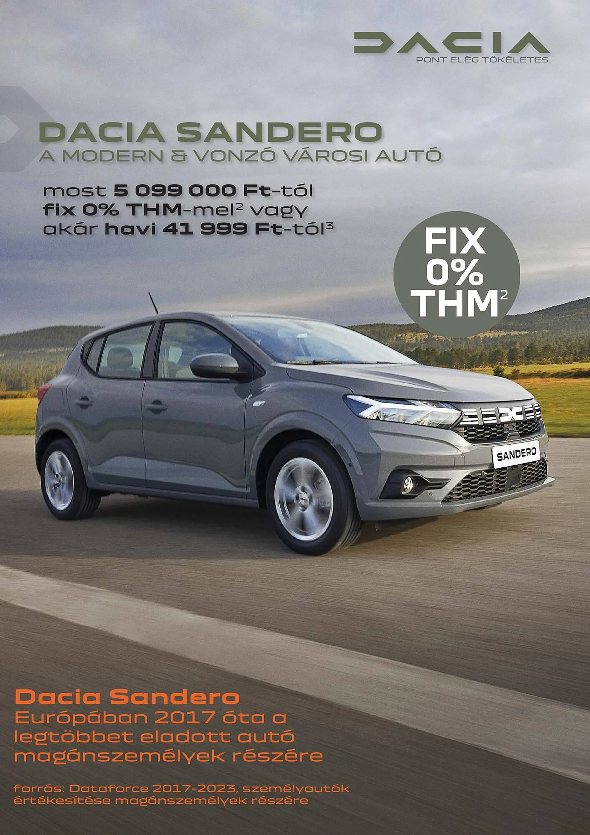 Dacia Sandero akciós újság - március 8. június 30. 2024. - Page 1