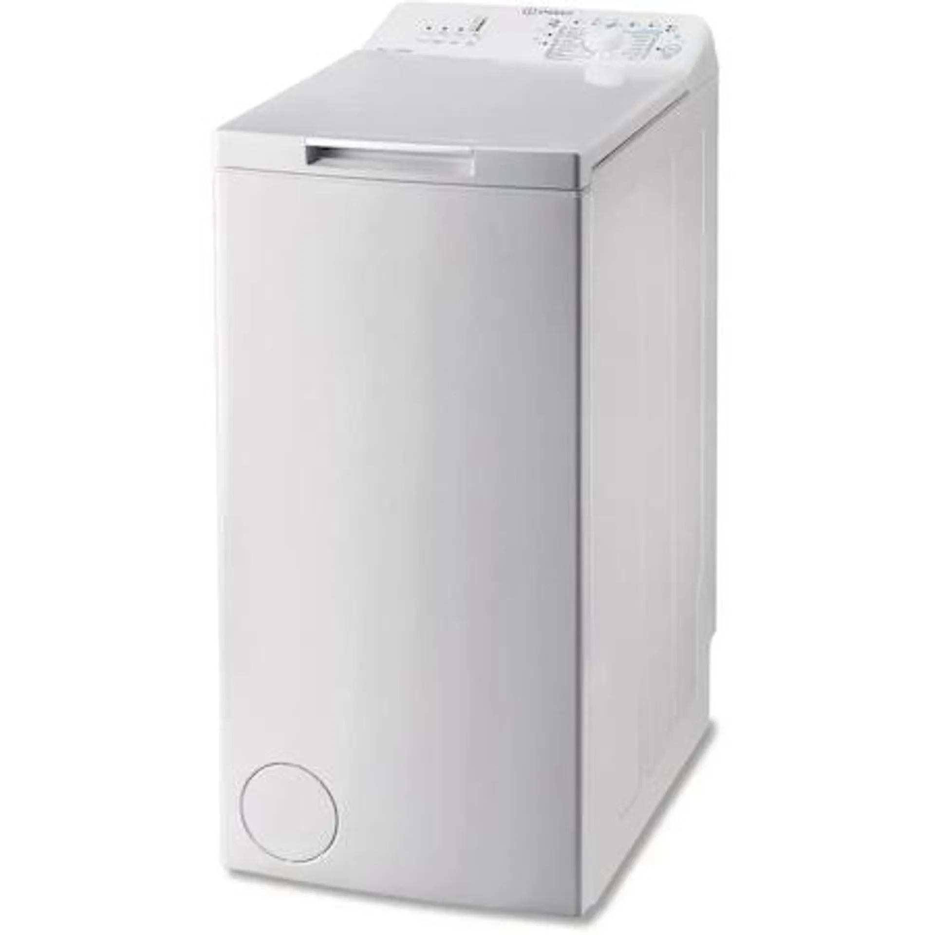 Indesit BTW L50300 EU/N Felültöltős mosógép, 5kg, 1000 fordulat/perc, 13 program, D energiaosztály, Fehér