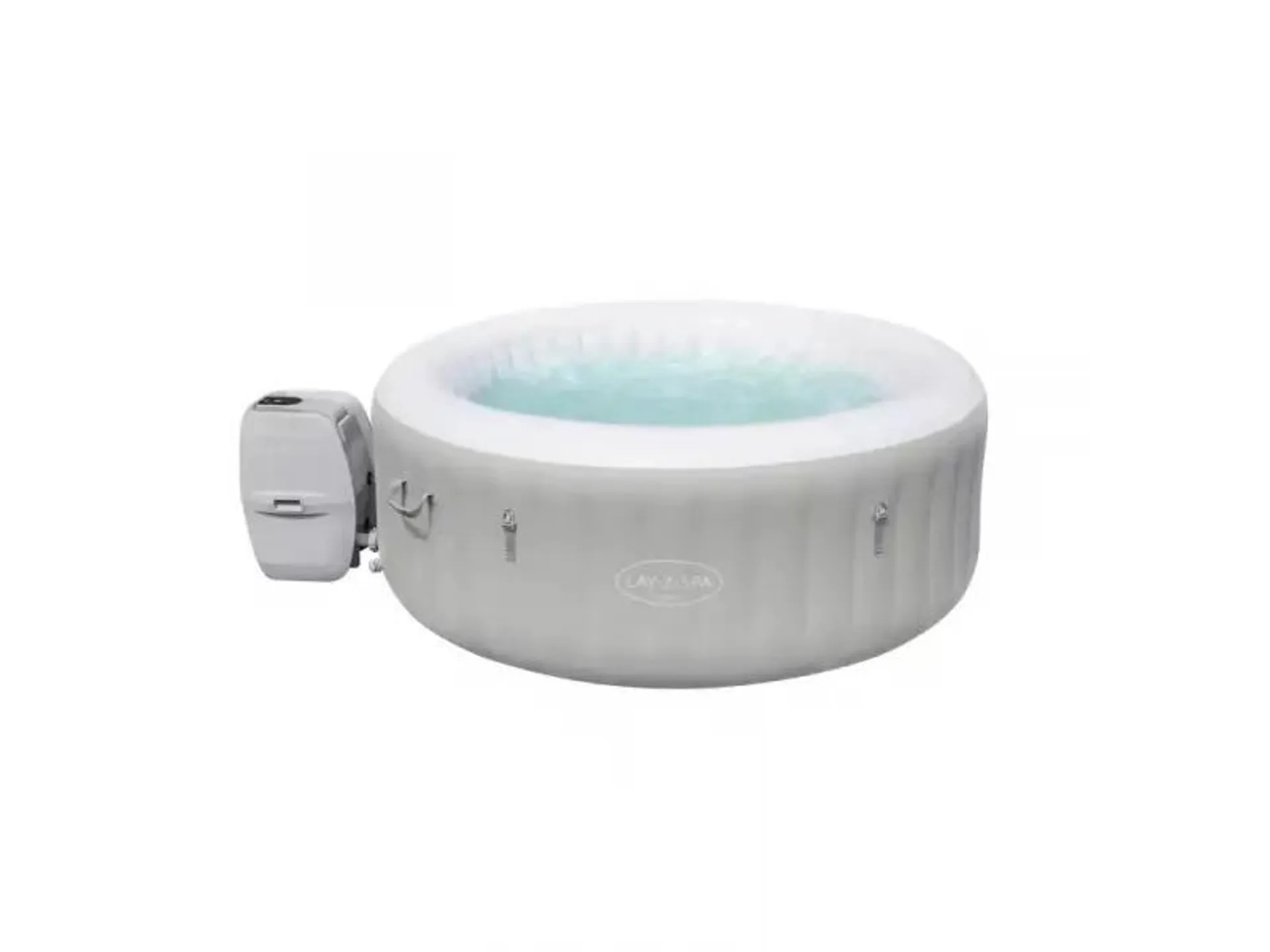 BESTWAY LAY-Z-SPA TAHITI AIRJET - felfújható masszázsmedence (Ø180x66cm, LED-világítás)