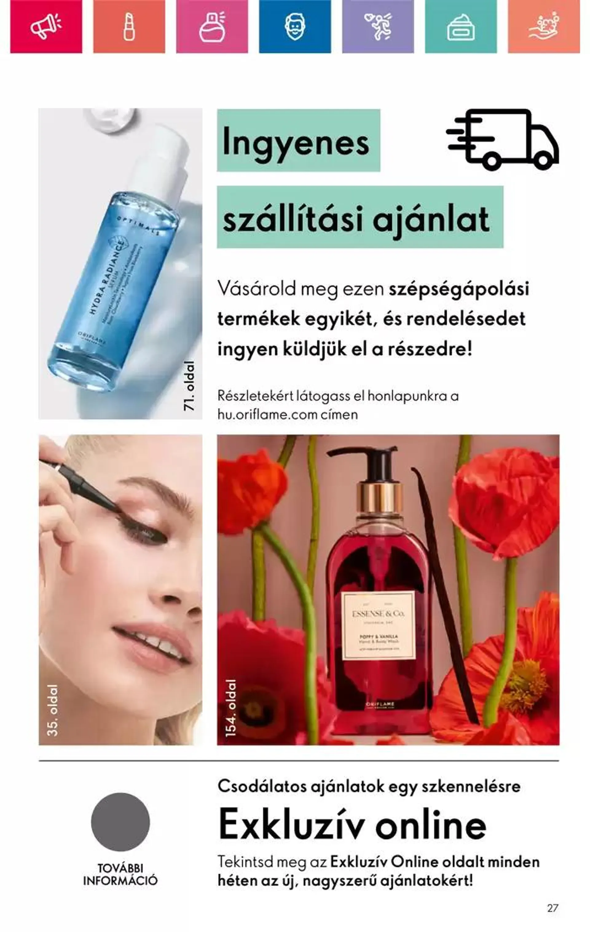 Katalógus ORIFLAME akciós október 20.-tól november 3.-ig 2024. - Oldal 27