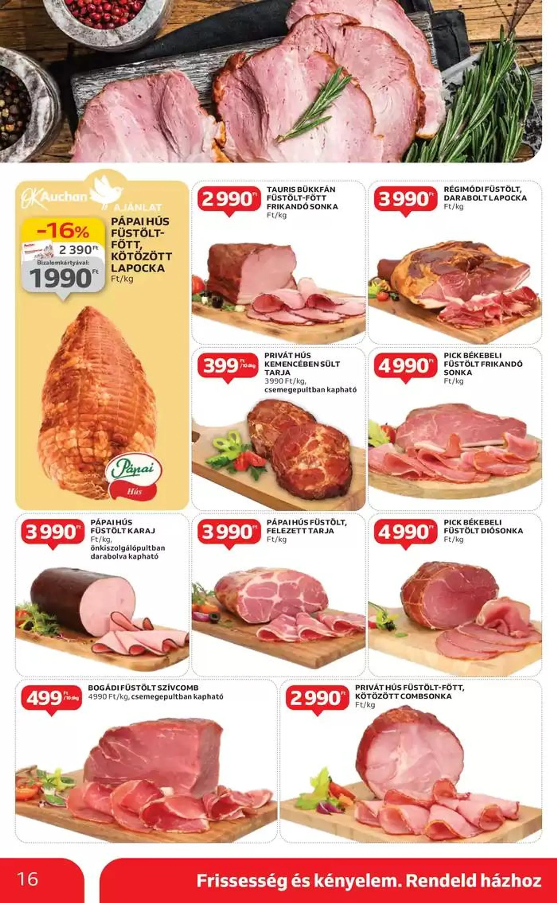 Katalógus Catalog Auchan október 21.-tól október 30.-ig 2024. - Oldal 16