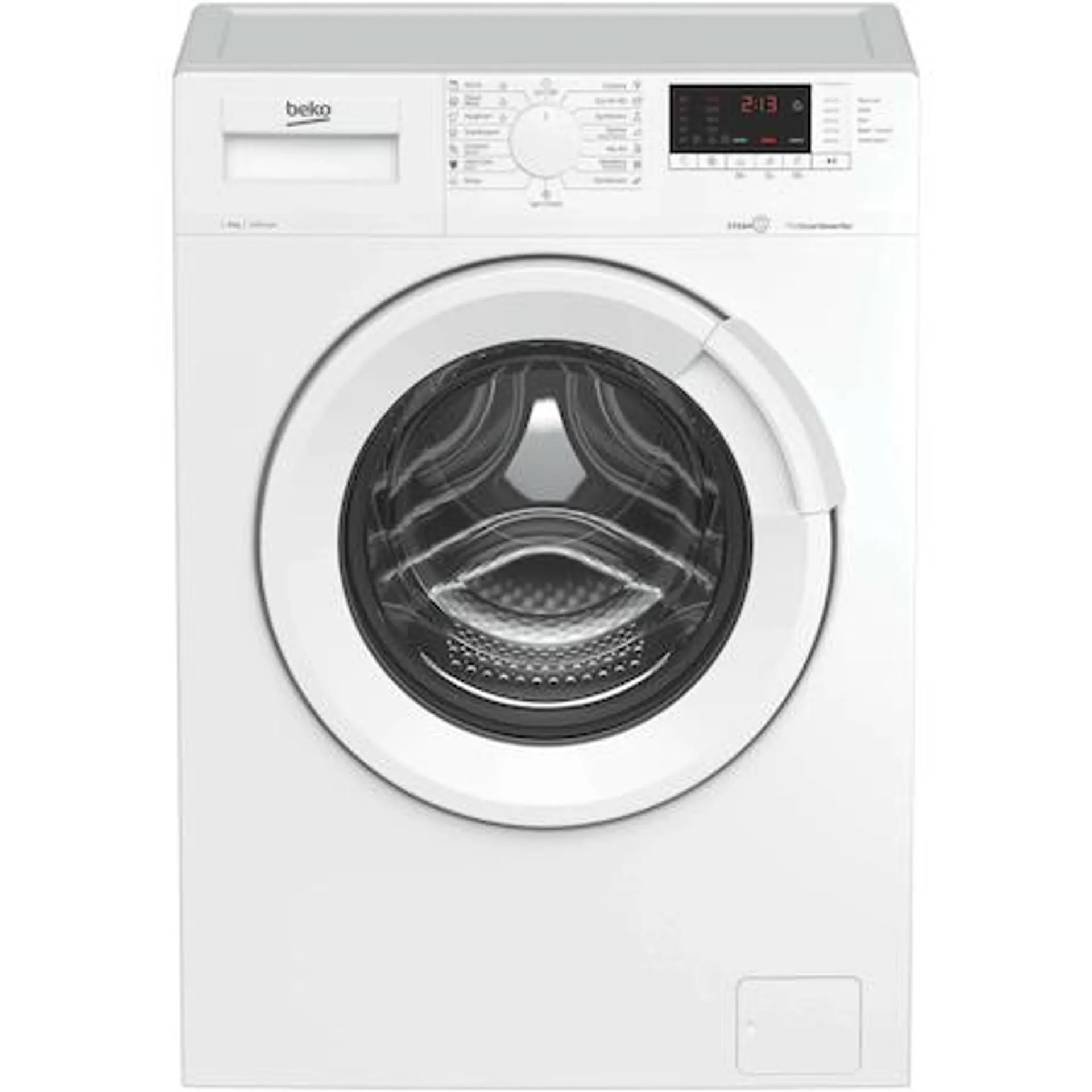 Beko WUE8726XST Mosógép, 8 kg, 1400 RPM, HomeWhiz, Bluetooth, SteamCure, AddXtra, A energiaosztály, ProSmart inverteres motor, Fehér