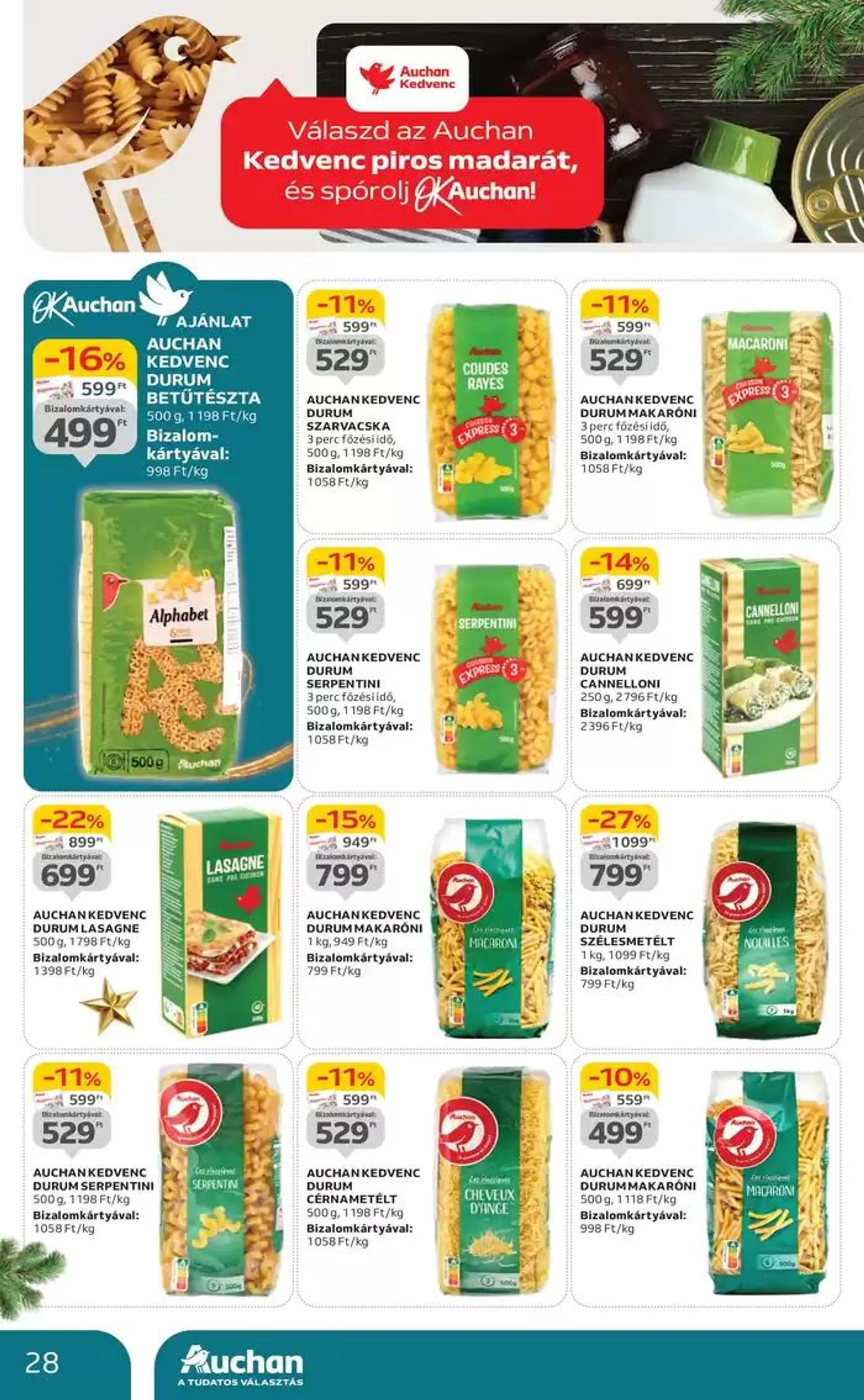 Katalógus Catalog Auchan december 16.-tól december 24.-ig 2024. - Oldal 28