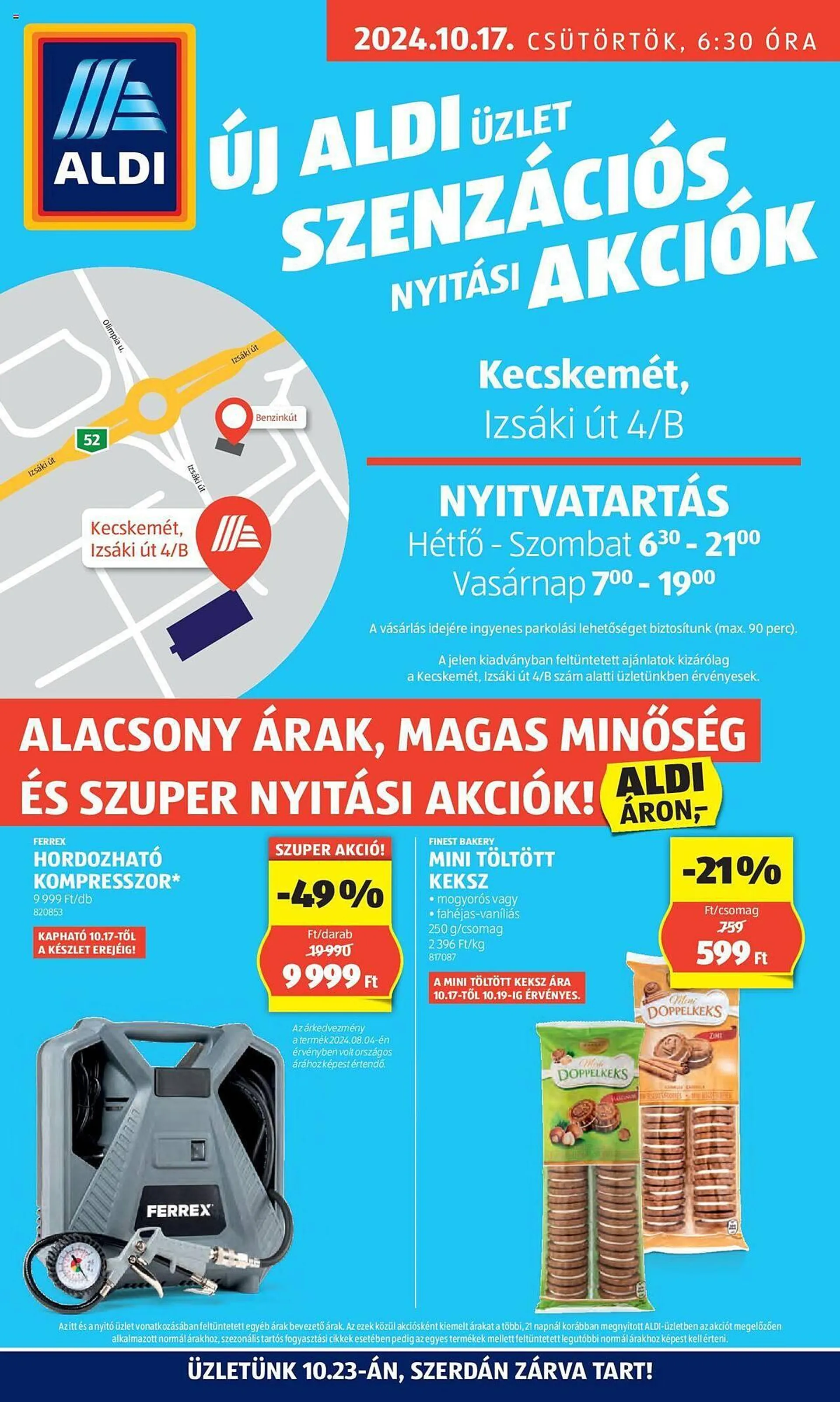 ALDI akciós újság - 1