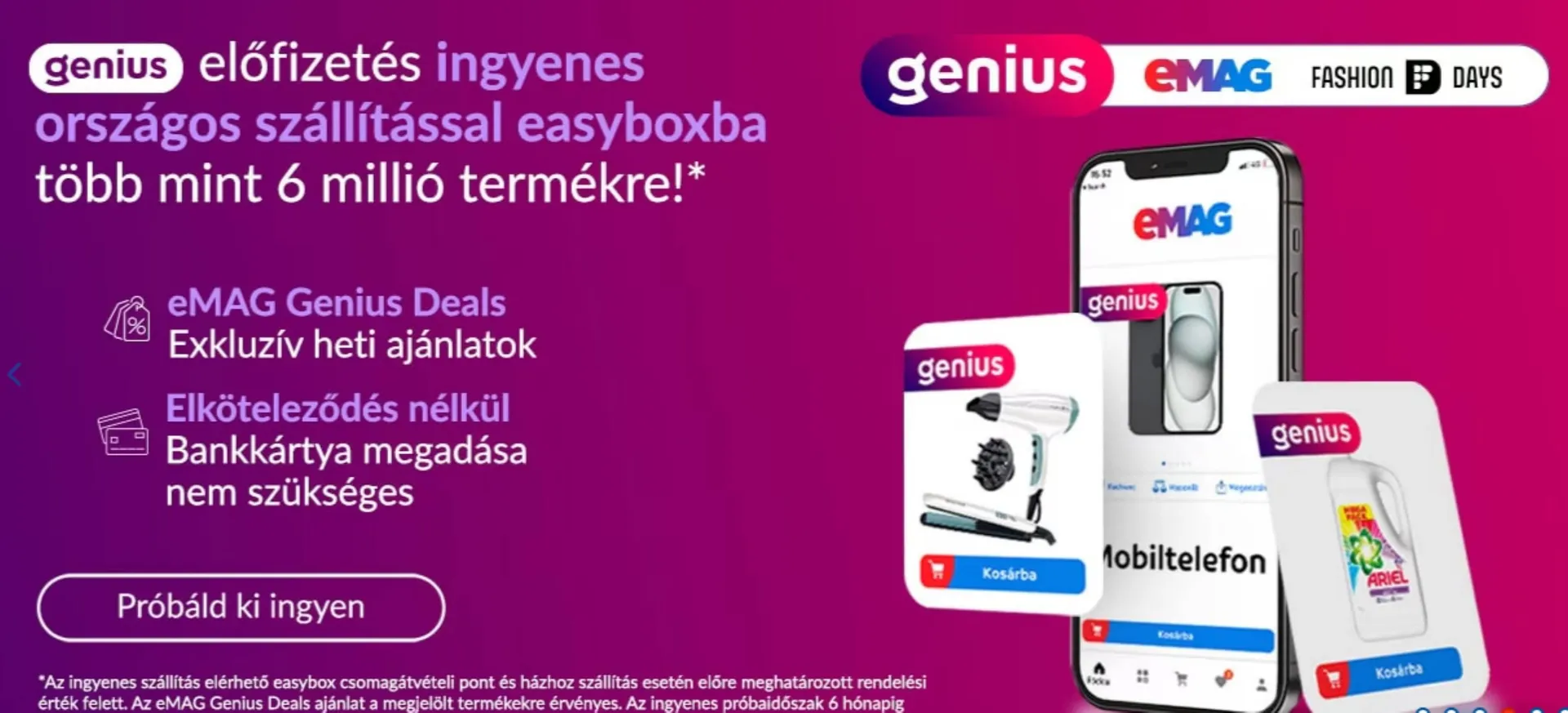 eMAG akciós újság - 1
