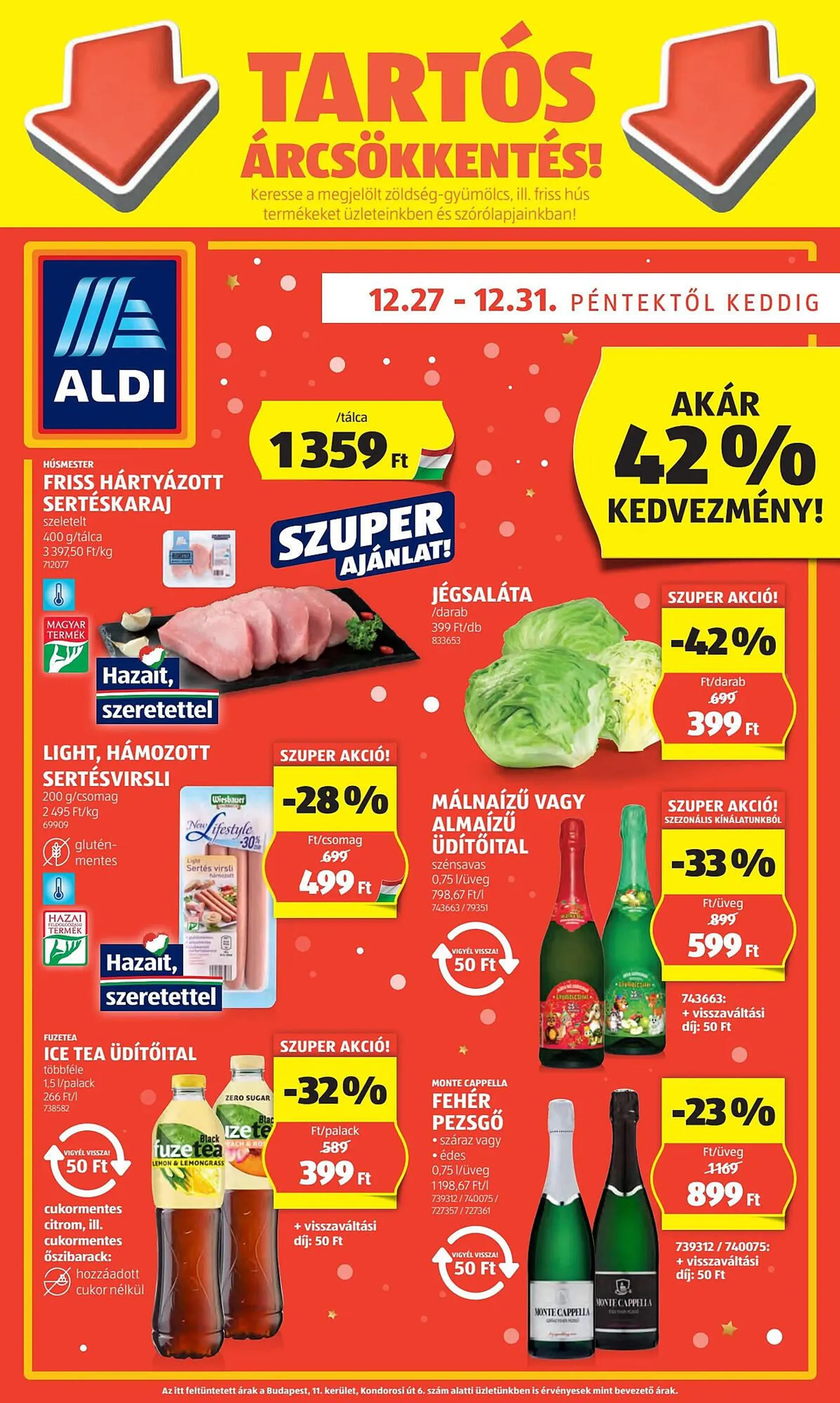 ALDI akciós újság - 1