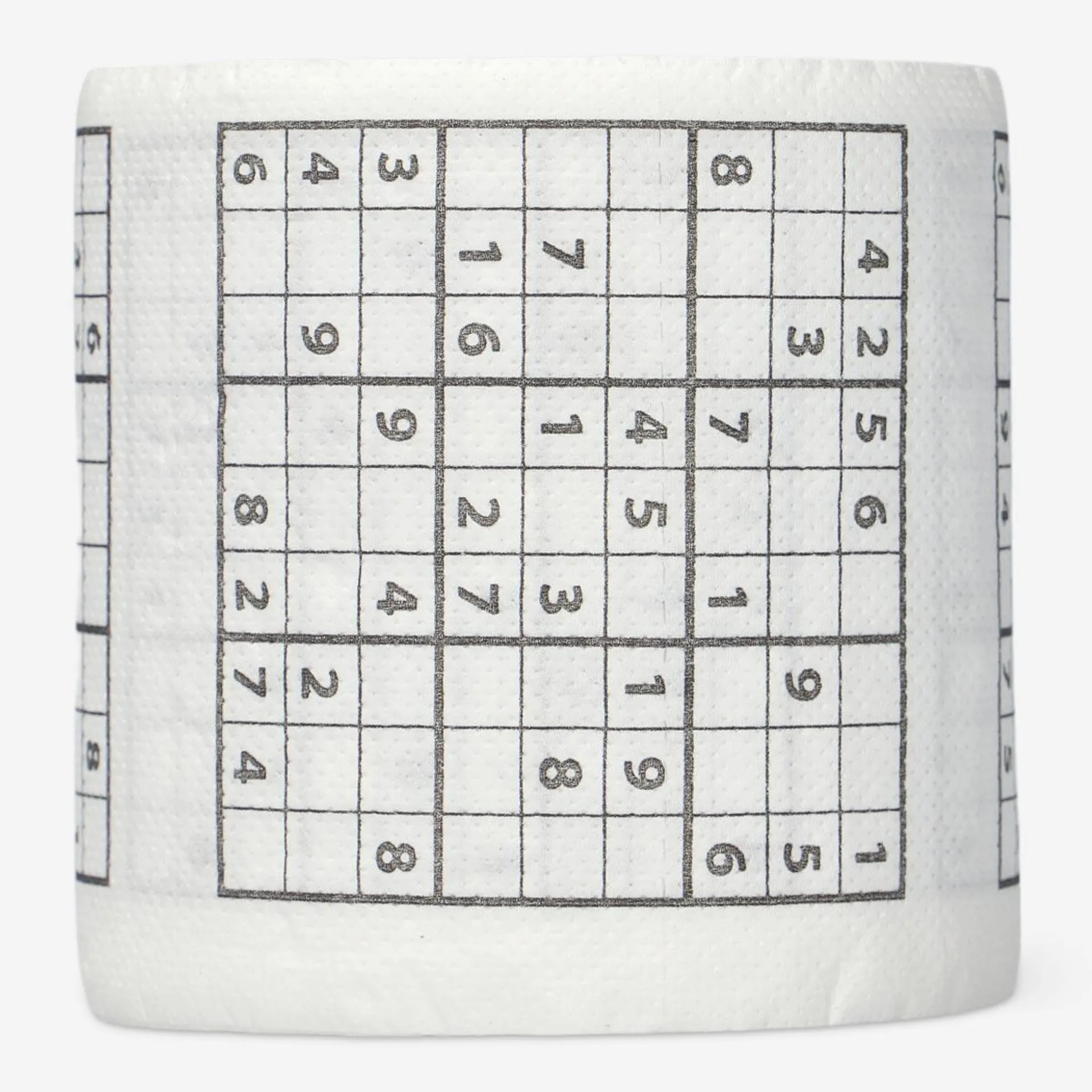Papel de baño con Sudokus