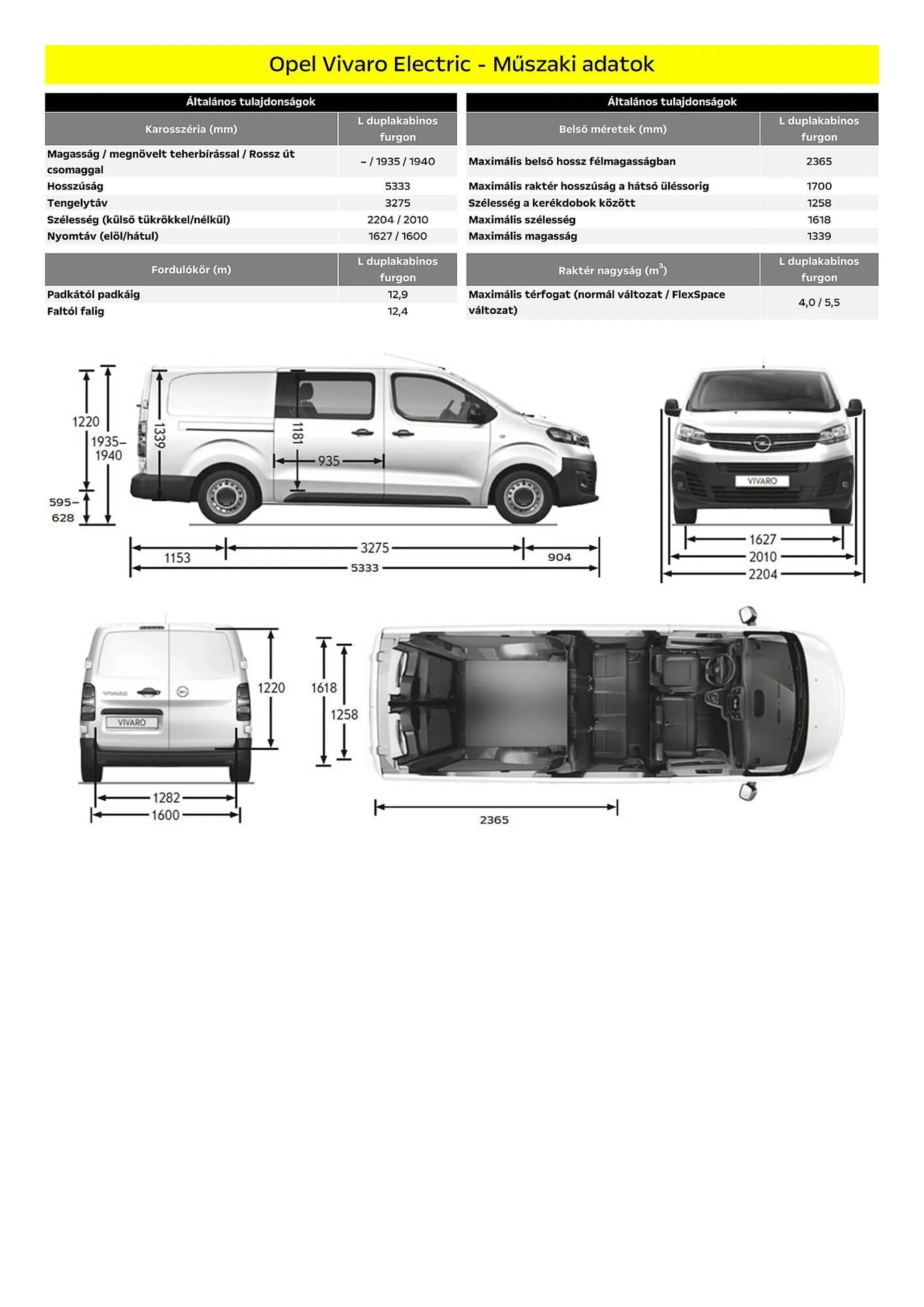 Katalógus Opel Vivaro Electric akciós újság július 5.-tól december 31.-ig 2024. - Oldal 14