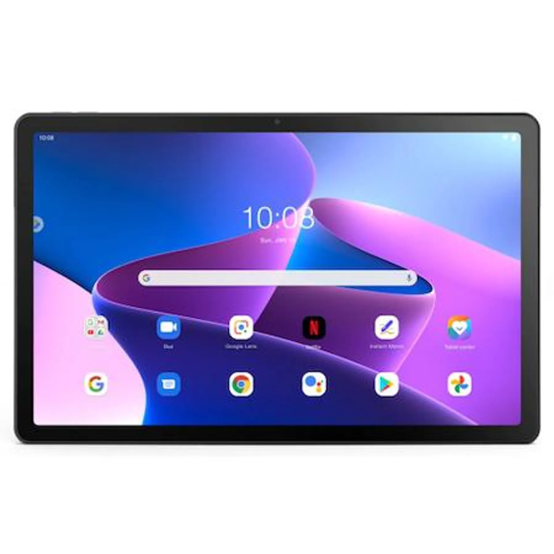 Lenovo Tab M10 Plus tablet, 3. generációs TB128XU, nyolcmagos Qualcomm Snapdragon SDM680, 10,61 hüvelykes, 64 GB, Wi-Fi, BT, Android 12, vihar szürke