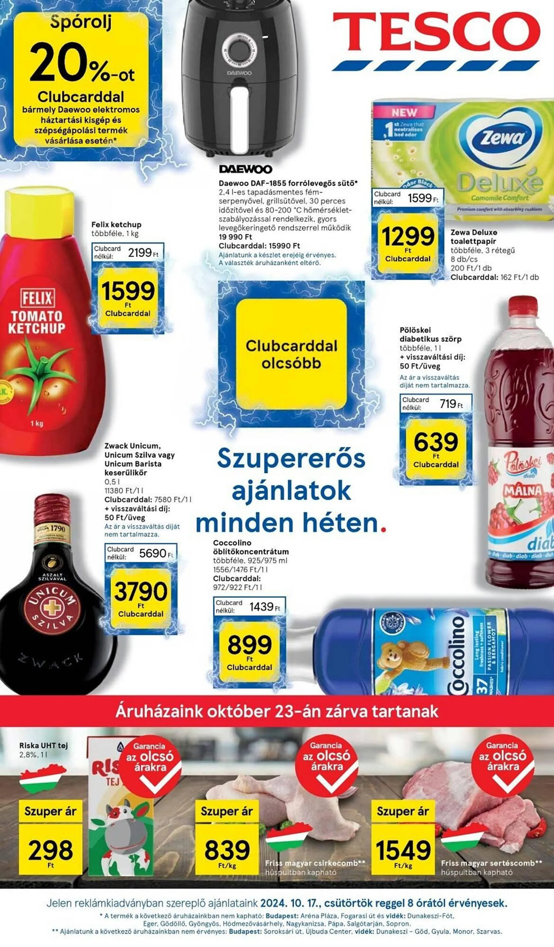 Tesco akciós újság - 1