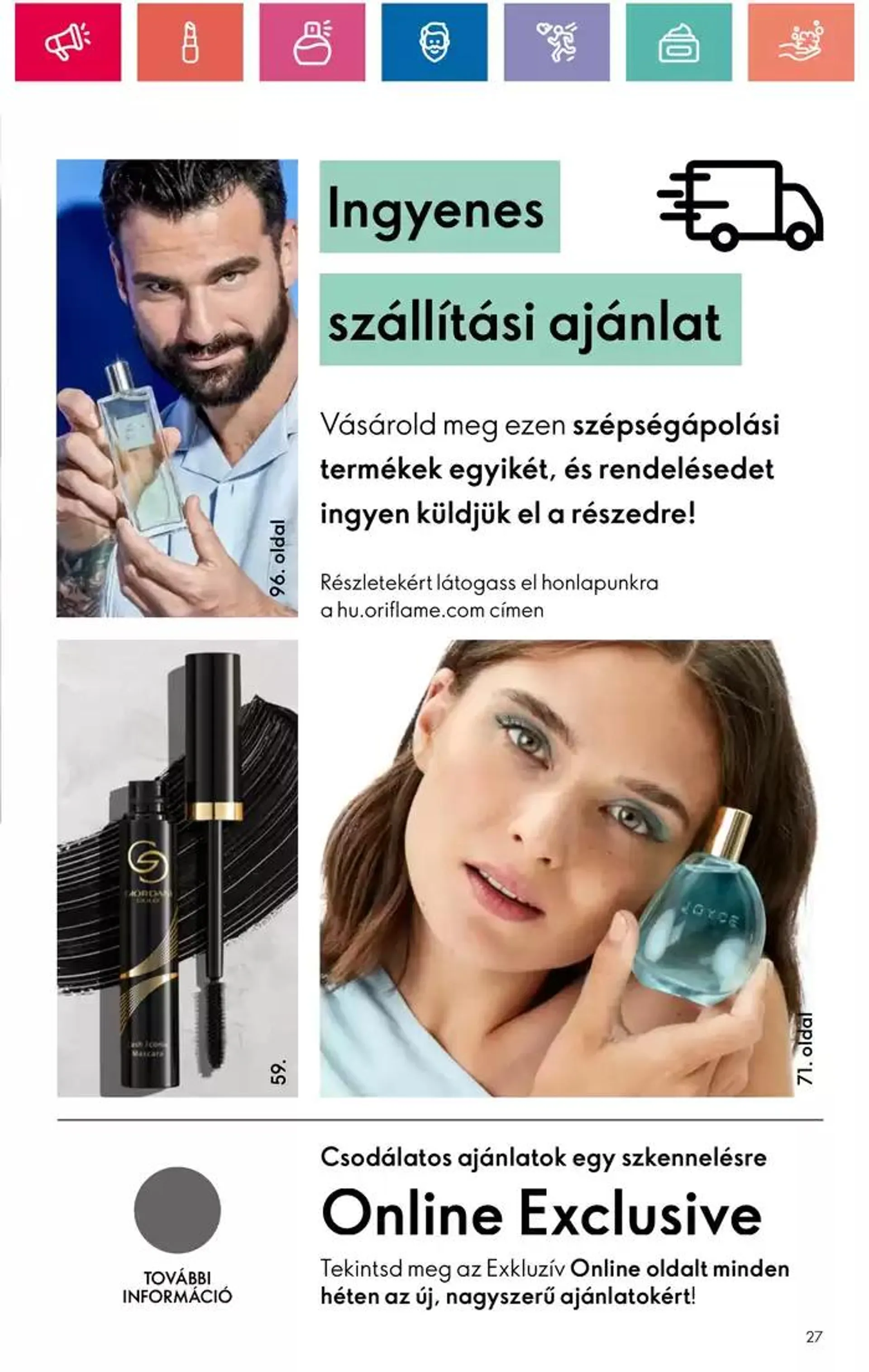 Katalógus ORIFLAME akciós október 1.-tól október 15.-ig 2024. - Oldal 27