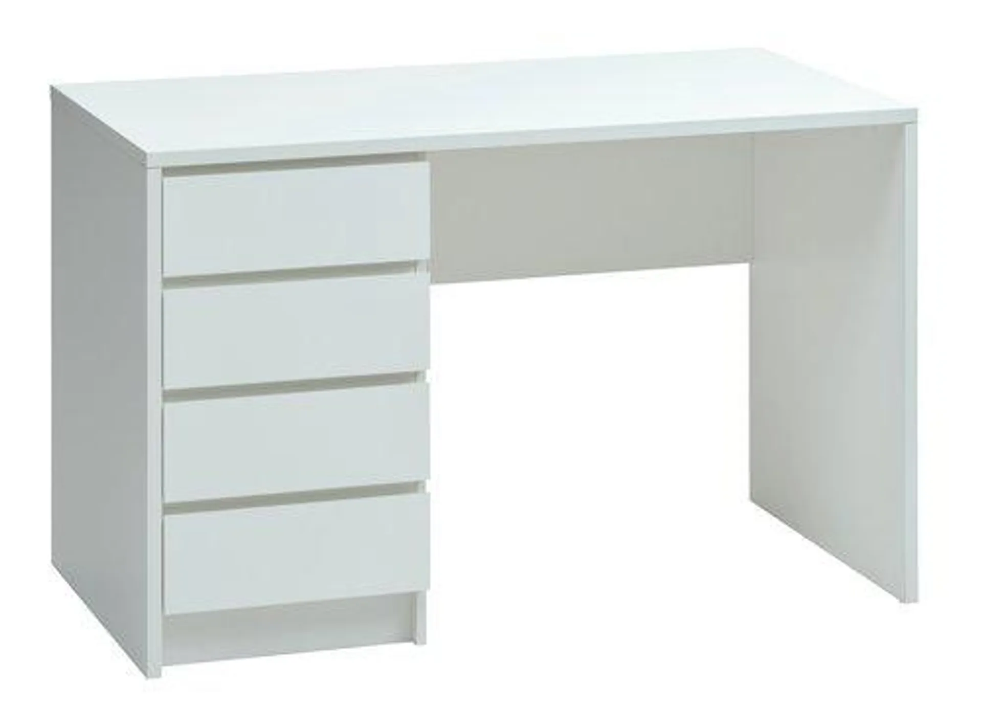 Desk LIMFJORDEN 60x120 4 drawers white