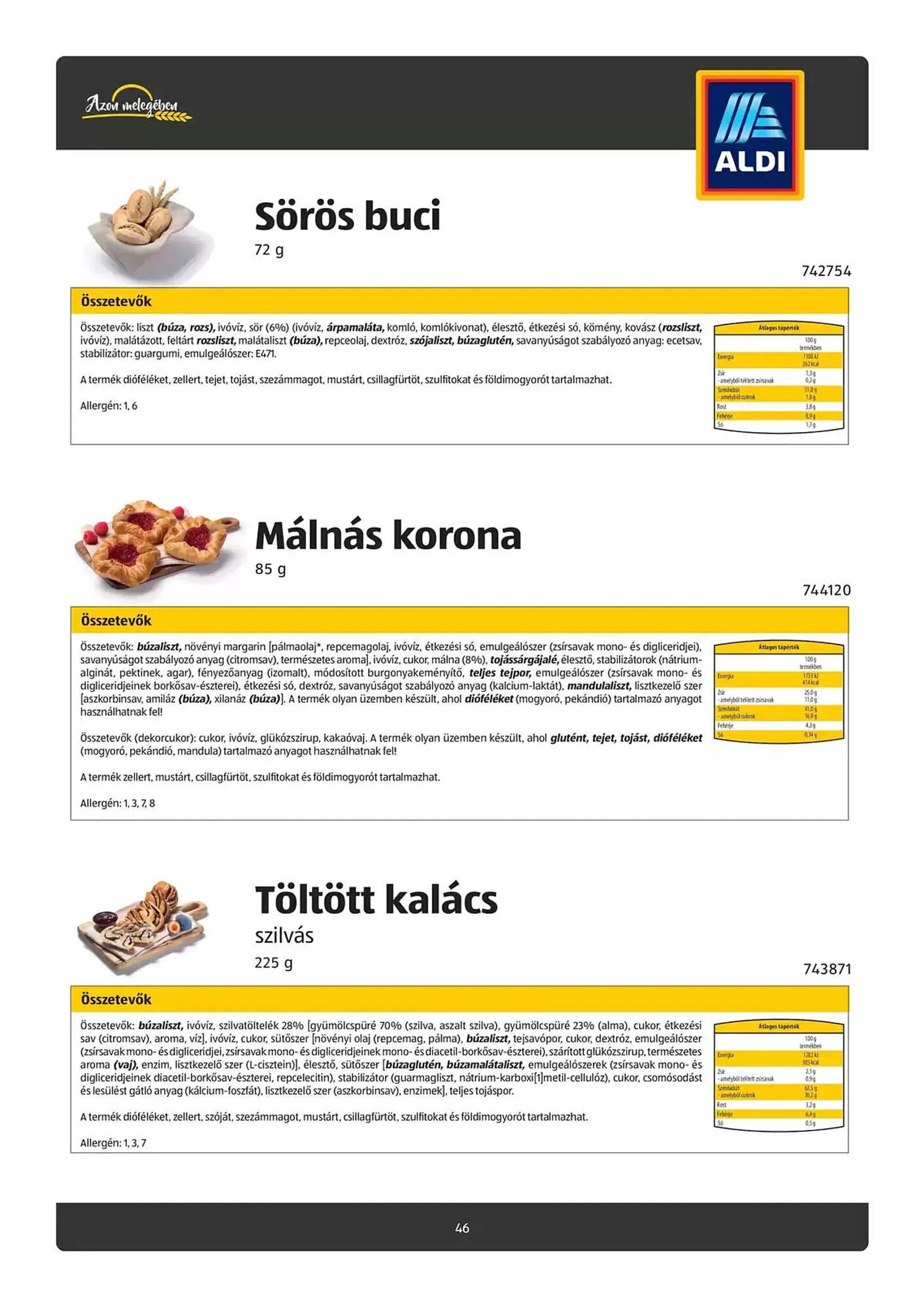 Katalógus ALDI akciós újság december 18.-tól január 1.-ig 2025. - Oldal 46