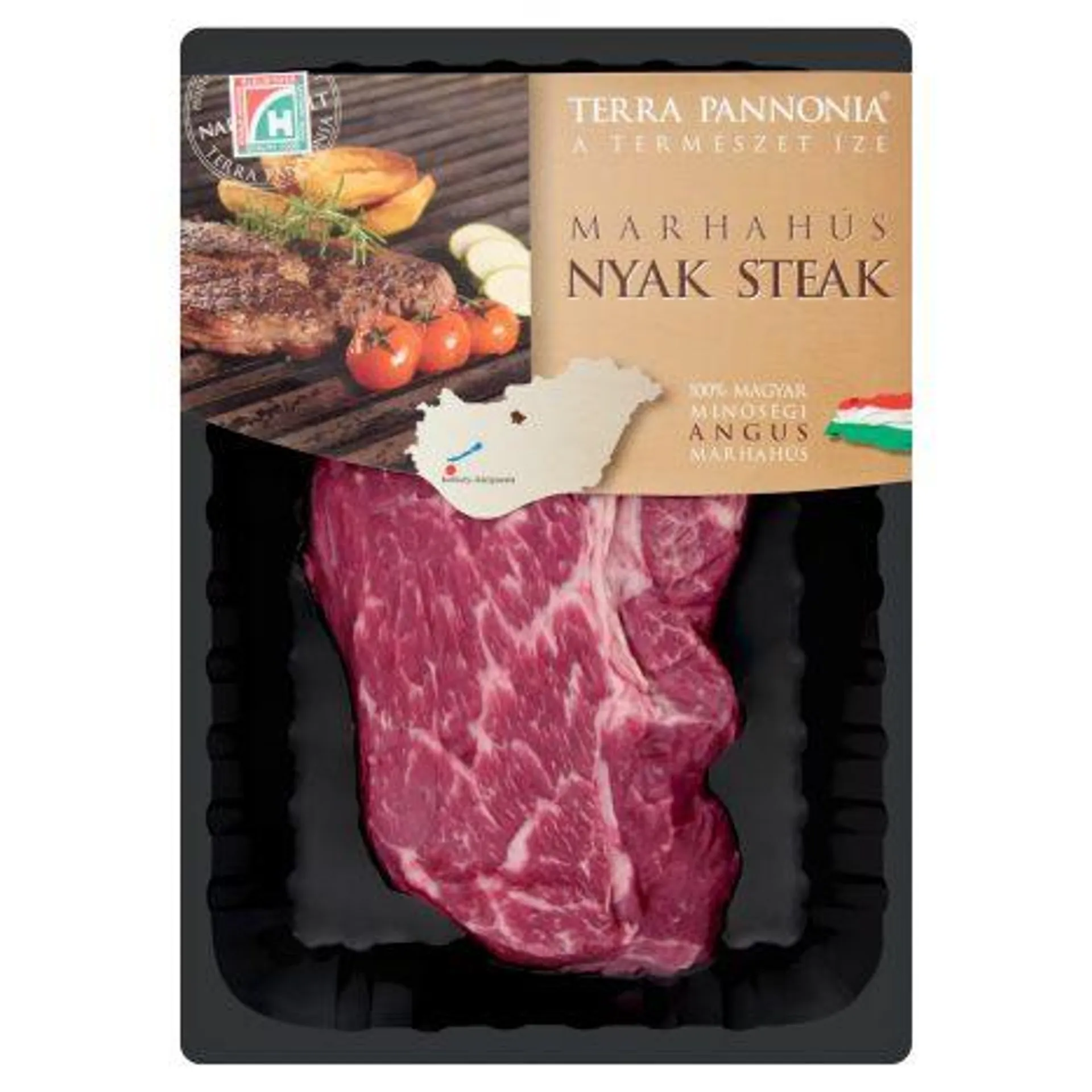 Terra Pannonia érlelt Angus marhahús nyak steak