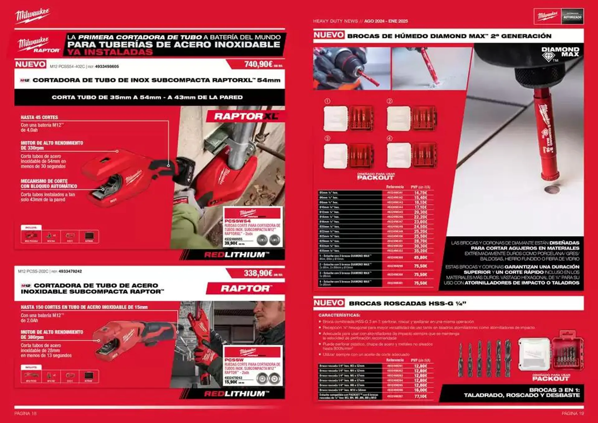 Katalógus Milwaukeetool Folder október 3.-tól január 31.-ig 2025. - Oldal 10