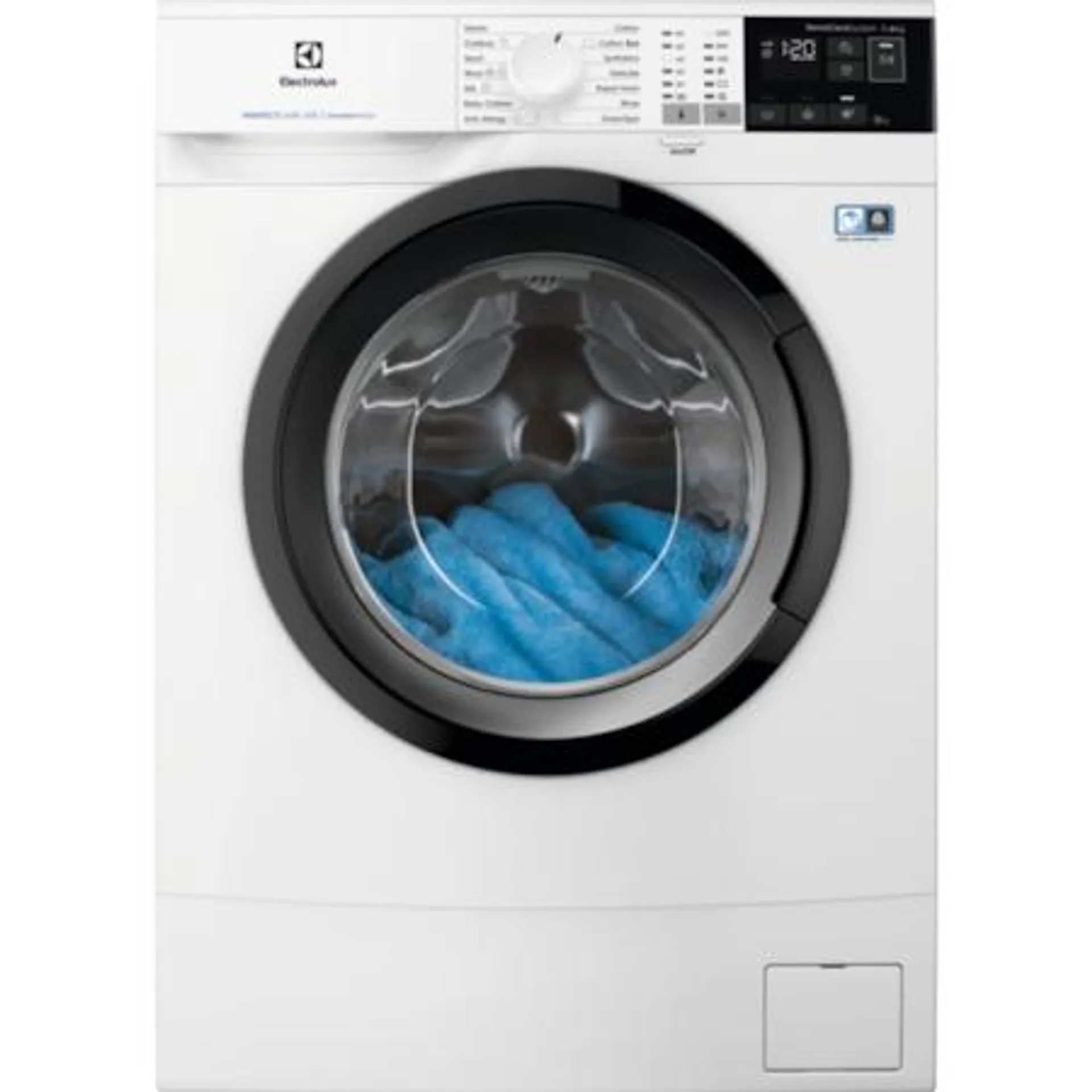 Electrolux EW6SN426BI PerfectCare Keskeny elöltöltős mosógép, 6 kg, 1000 ford./perc, Inverter motor, TimeManager