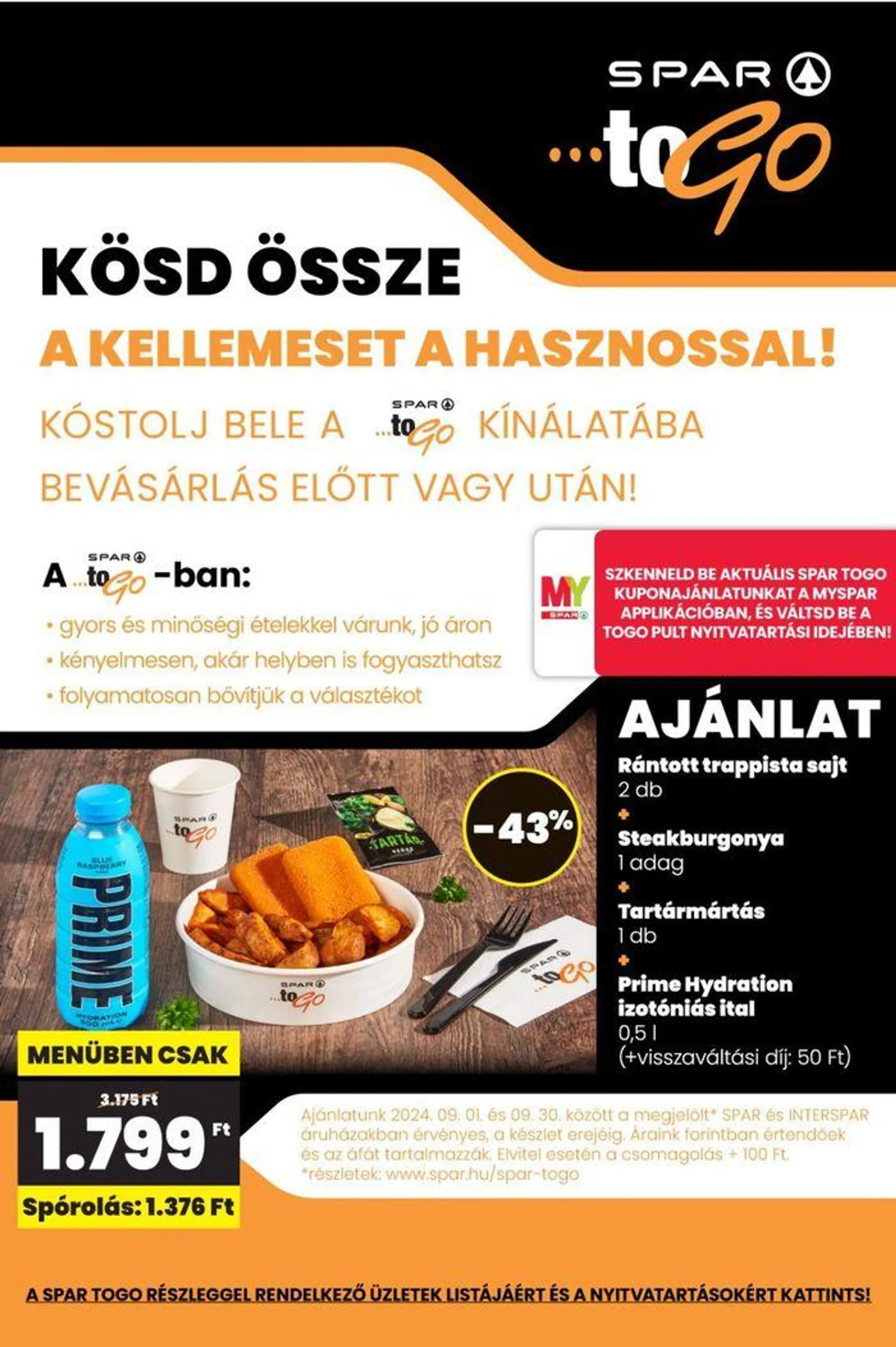 Katalógus INTERSPAR szeptember 12.-tól szeptember 18.-ig 2024. - Oldal 70