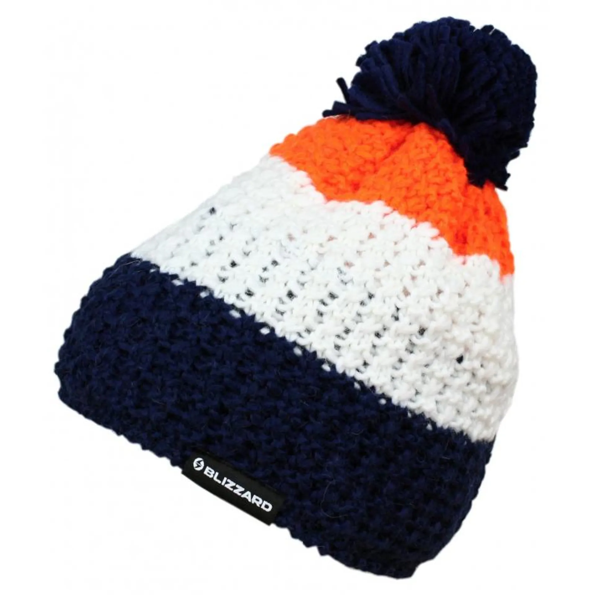 Tricolor, blue/white/orange