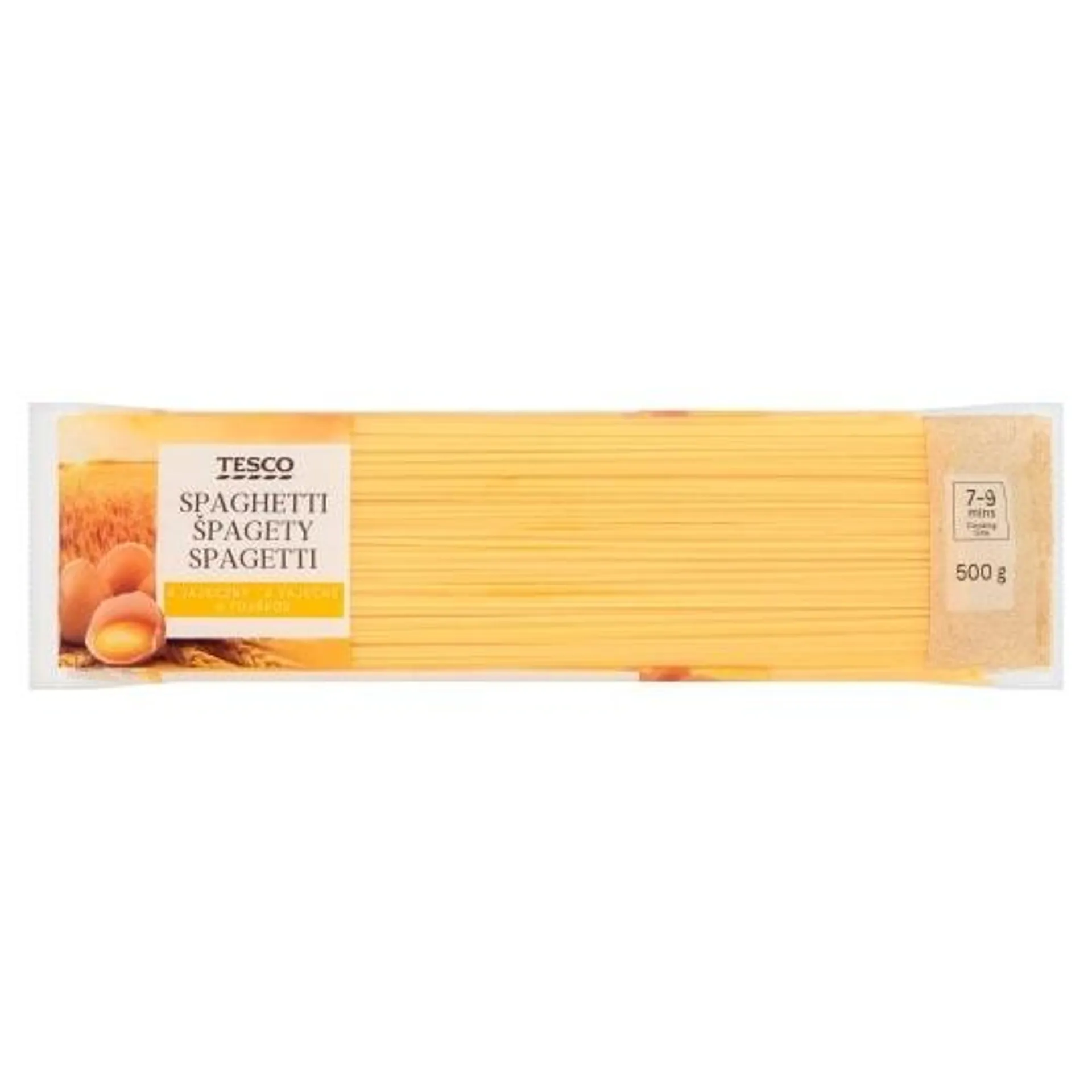 Tesco spagetti 4 tojásos száraztészta 500 g