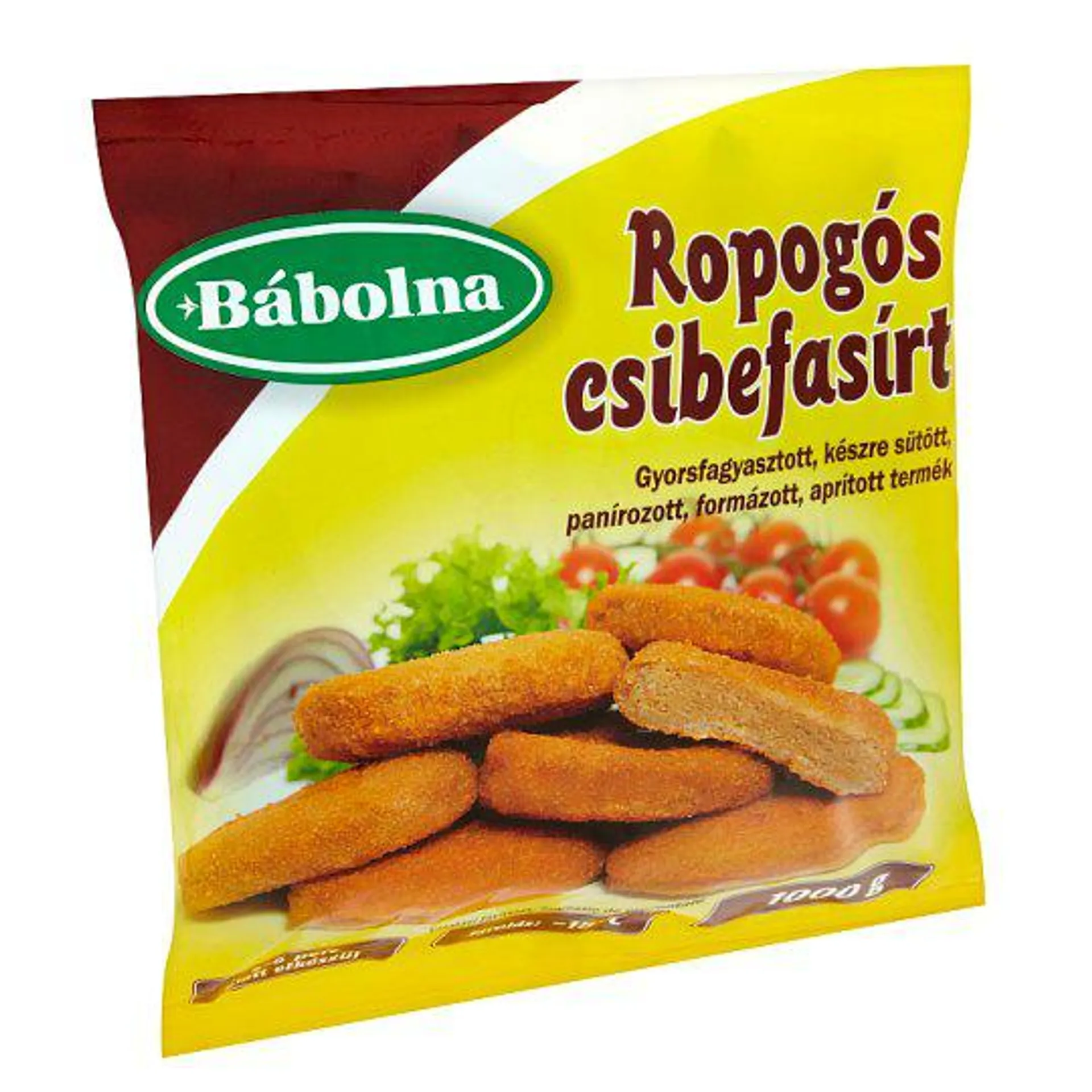 Bábolna gyorsfagyasztott ropogós csibefasírt 1000 g