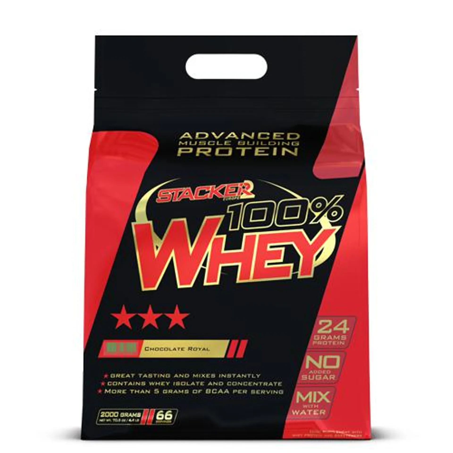 100% Whey - Stacker2