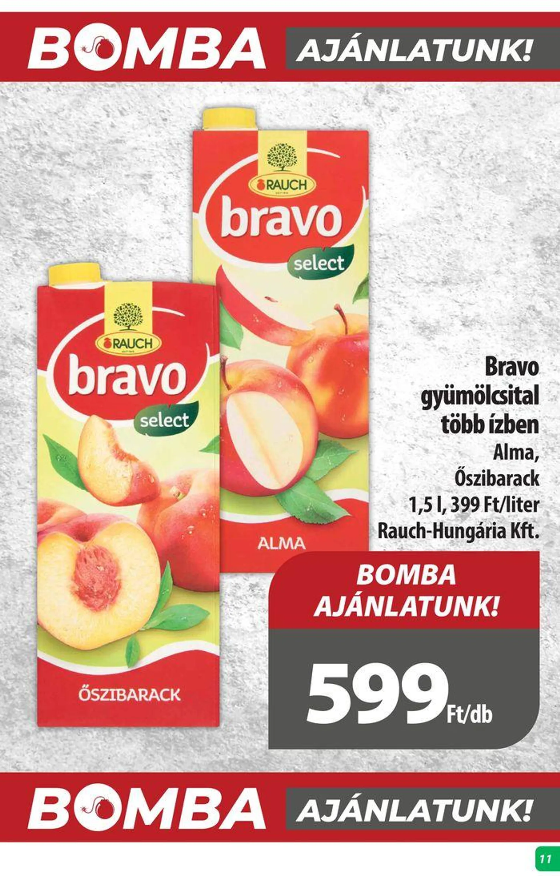 Katalógus Coop regionális szórólap szeptember 5. hét - Alföld szeptember 26.-tól október 2.-ig 2024. - Oldal 11