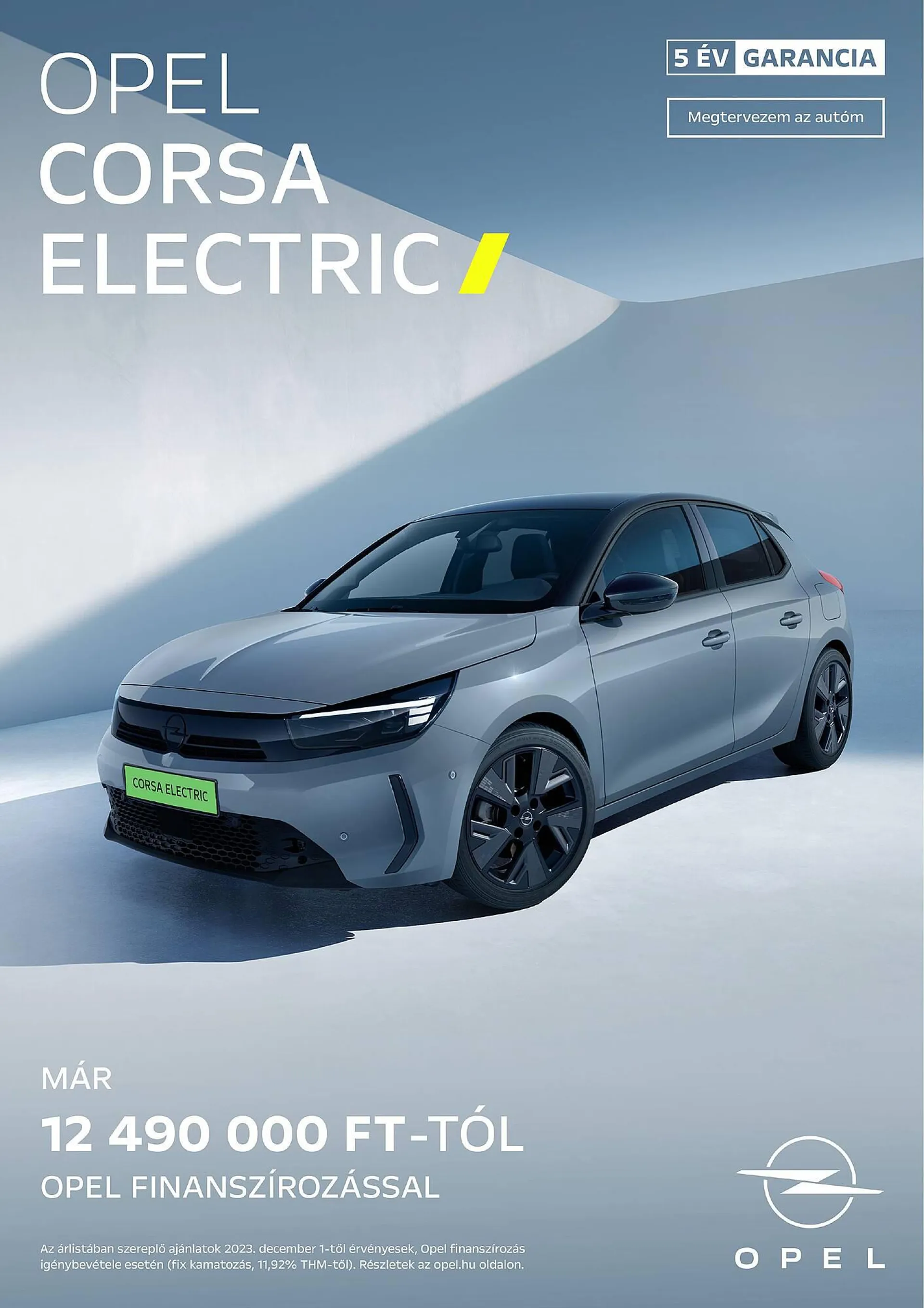 Opel Corsa Electric akciós újság - december 30. június 30. 2024.