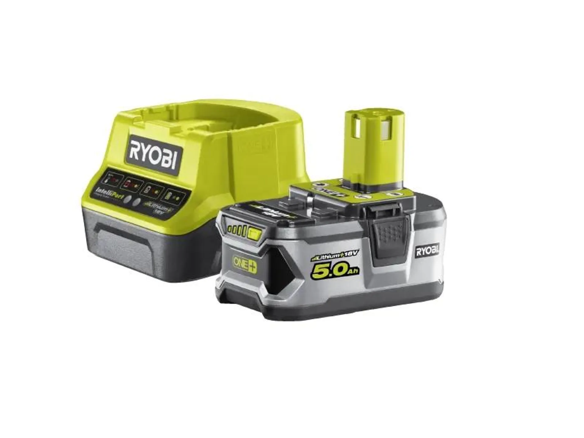 RYOBI ONE+ RC18120-150 - akkumulátor és töltő 18V (5Ah)