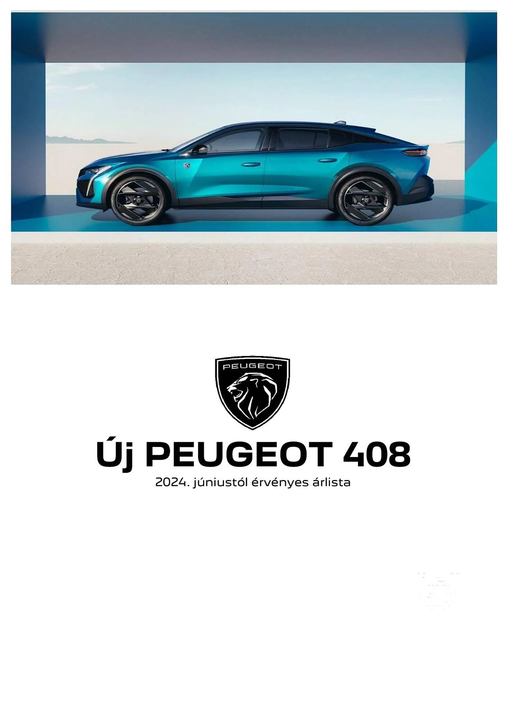 Peugeot 408 akciós újság - 1