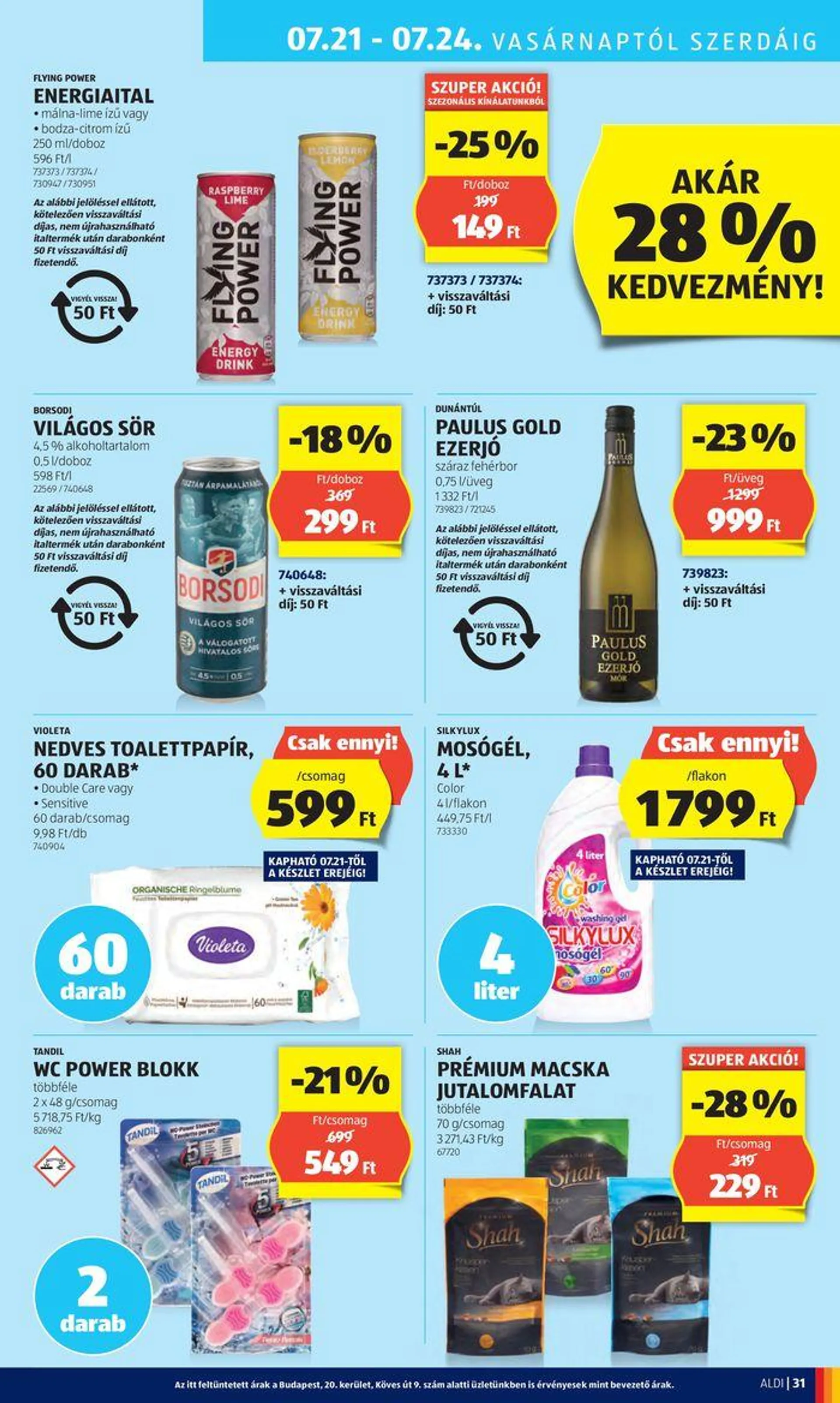 Következő heti ALDI akciós újság! - 35