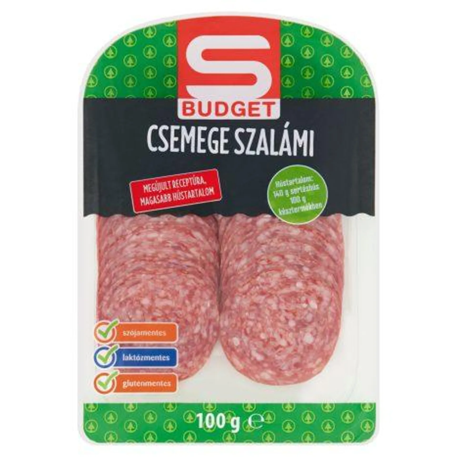 S-Budget szeletelt csemege szalámi 100 g